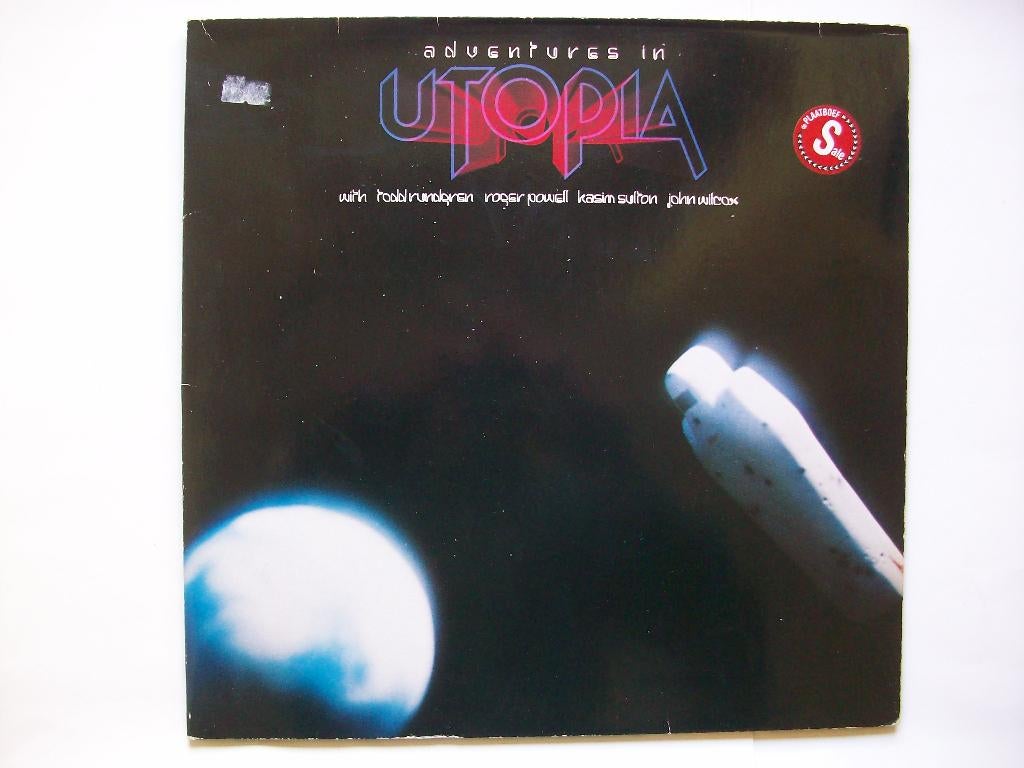 lp UTOPIA ( Todd Rundgren) - Adventures in Utopia 1980, Cd's en Dvd's, Vinyl | Rock, Ophalen of Verzenden, Gebruikt, 12 inch