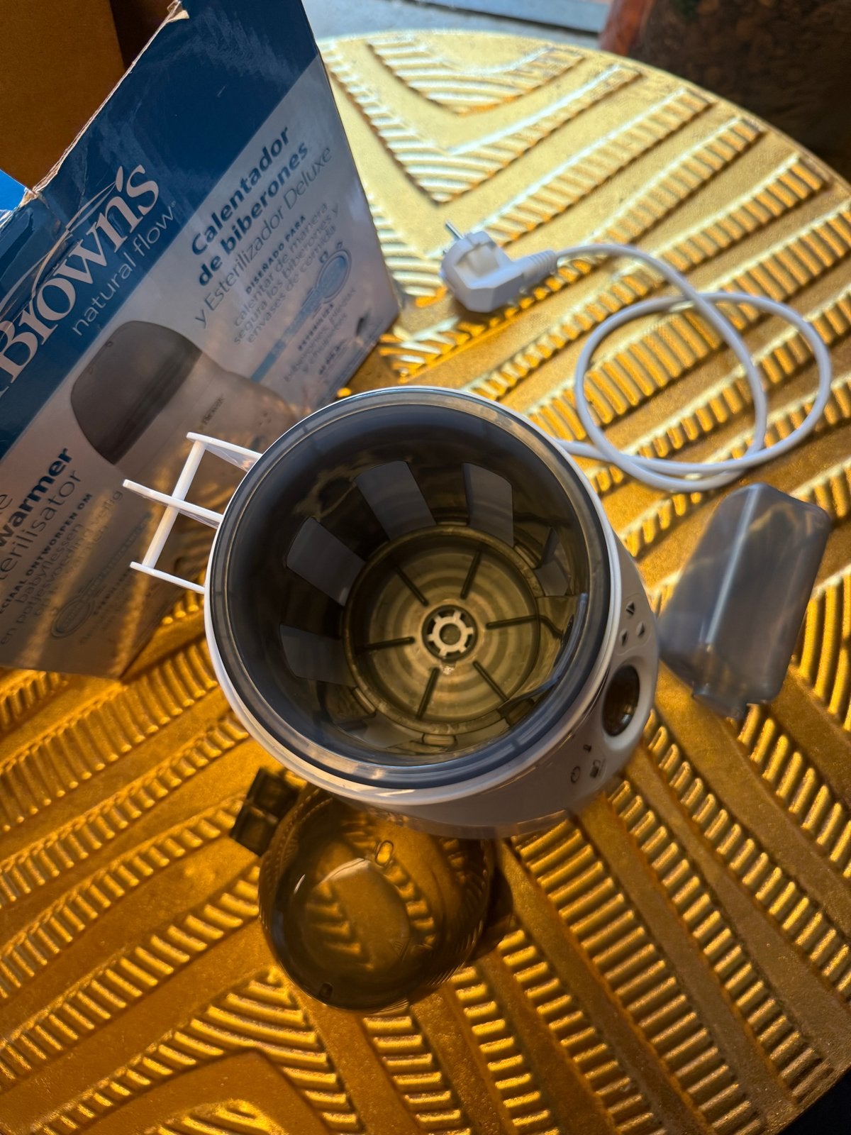 Dr. Brown's Flessenwarmer en Sterilisator Deluxe, Ophalen, Zo goed als nieuw