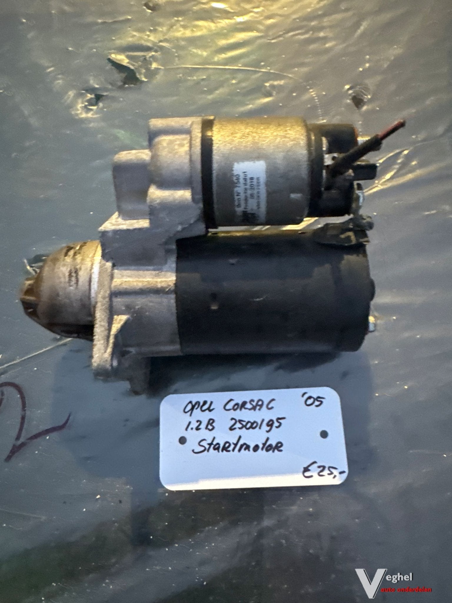 Opel Corsa C 1.2 B 2005 2500195 Startmotor, Gebruikt, -, -, Ophalen of Verzenden
