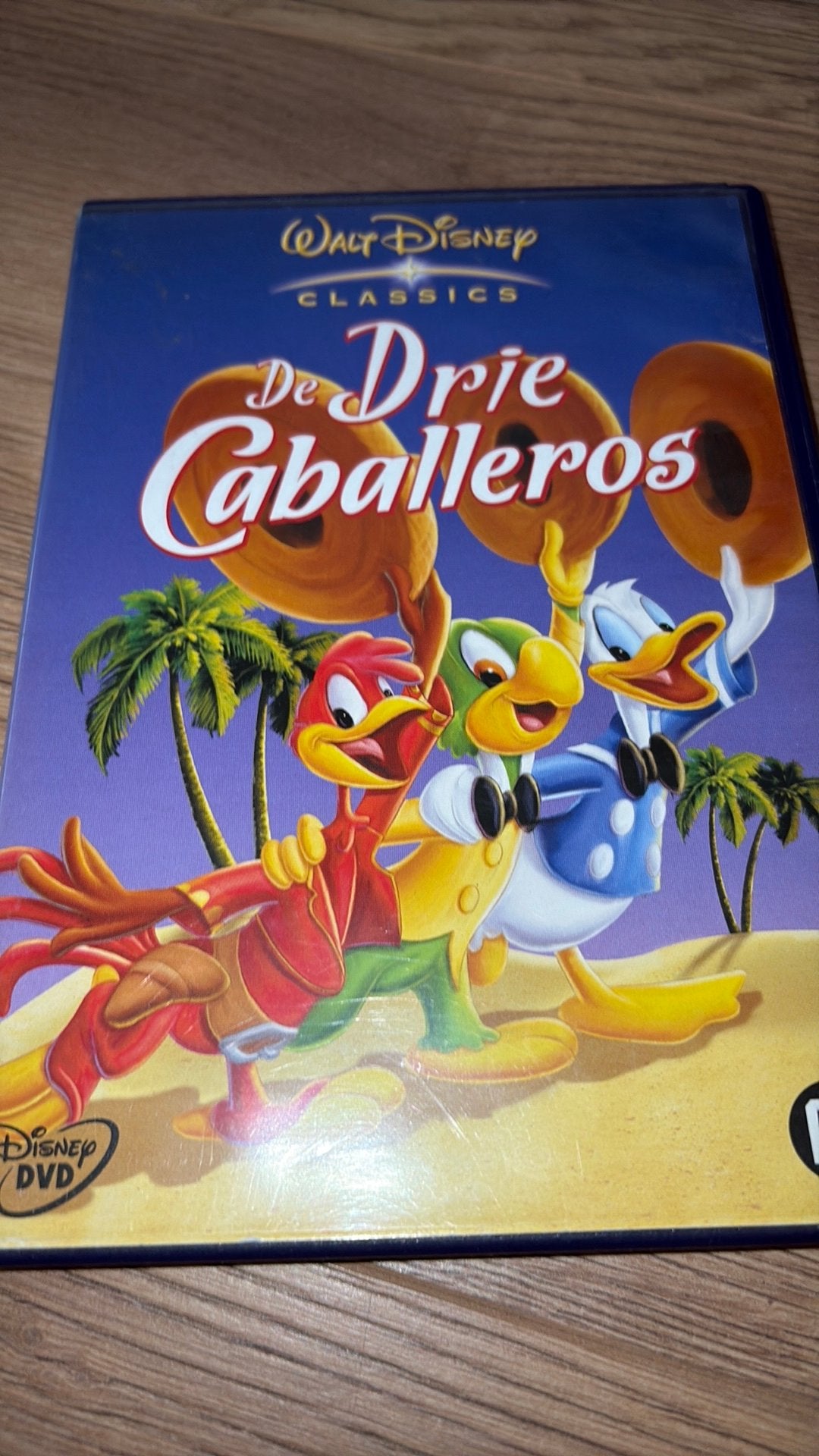 De Drie Caballeros met Donald Duck van Walt Disney., Alle leeftijden, Ophalen of Verzenden, Zo goed als nieuw, Amerikaans