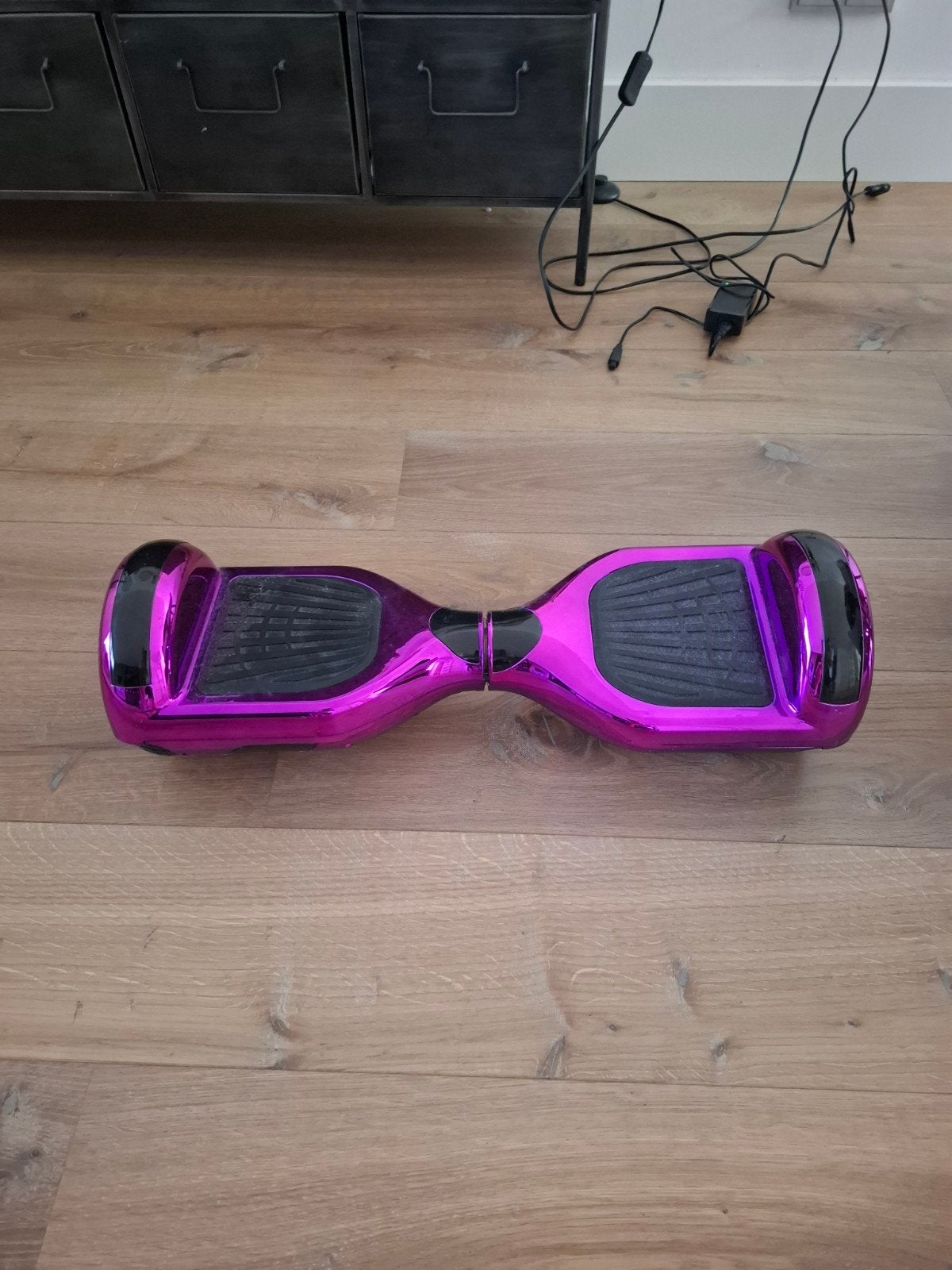Hoverboard paars met oplader, Ophalen of Verzenden, Gebruikt, Overige typen, Onbekend