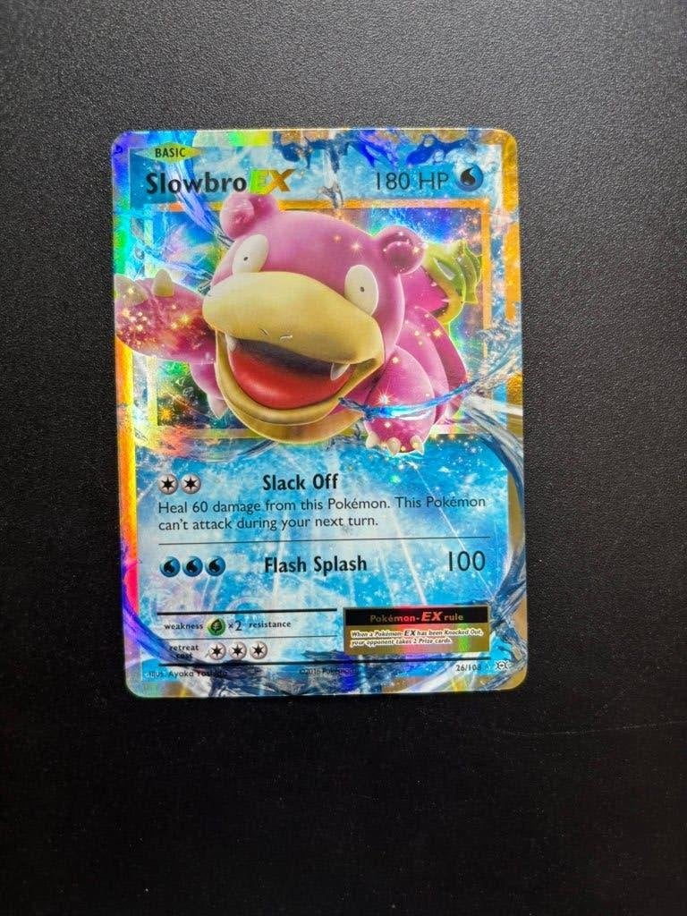 Slowbro EX (EVO 26), Hobby en Vrije tijd, Verzamelkaartspellen | Pokémon, Ophalen of Verzenden, Zo goed als nieuw