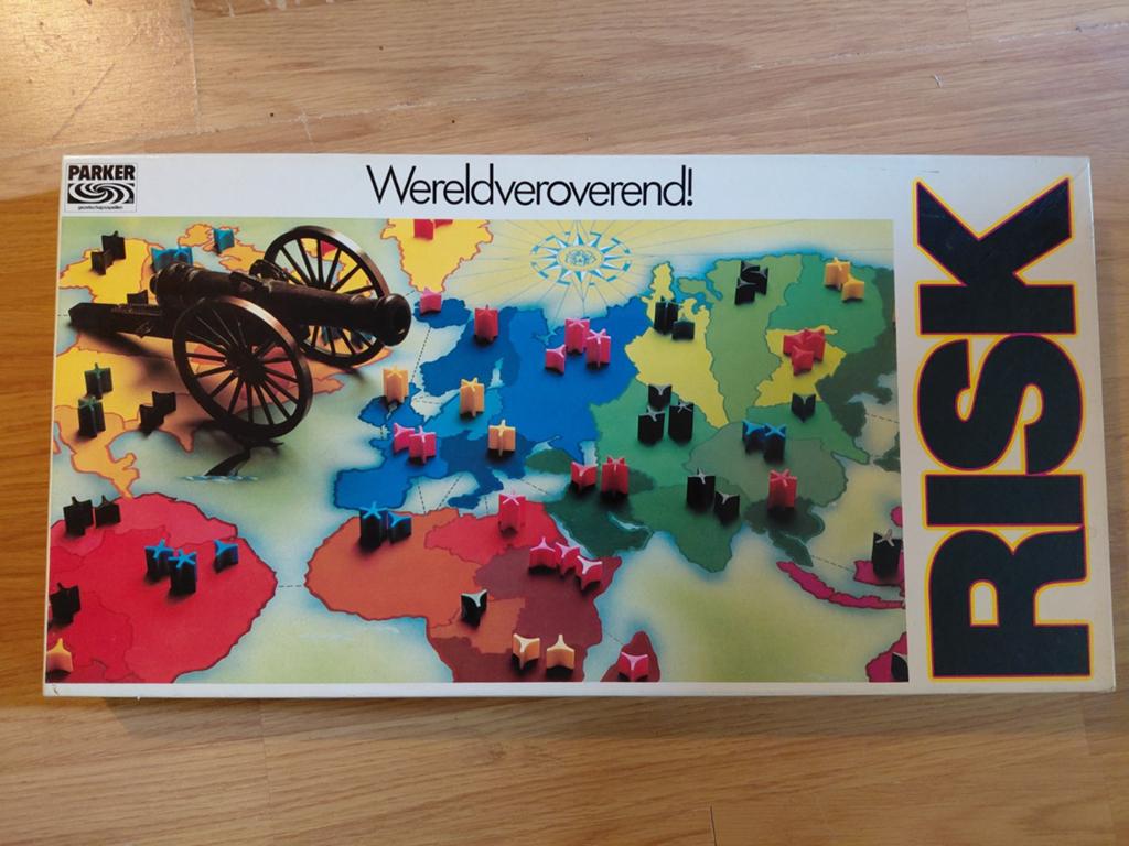 RISK parker jaren '80 witte doos versie (de beste uitgave), Ophalen of Verzenden