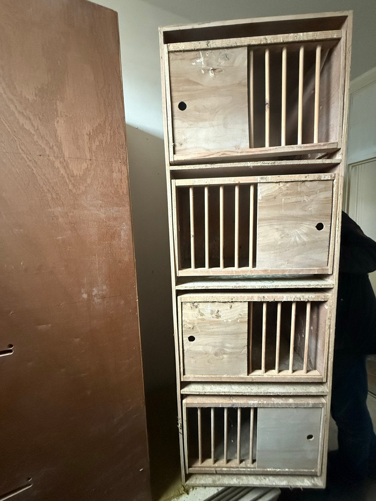 Duivenhokken, Ophalen, Zo goed als nieuw, Hout, Broedkooi of Kweekkooi