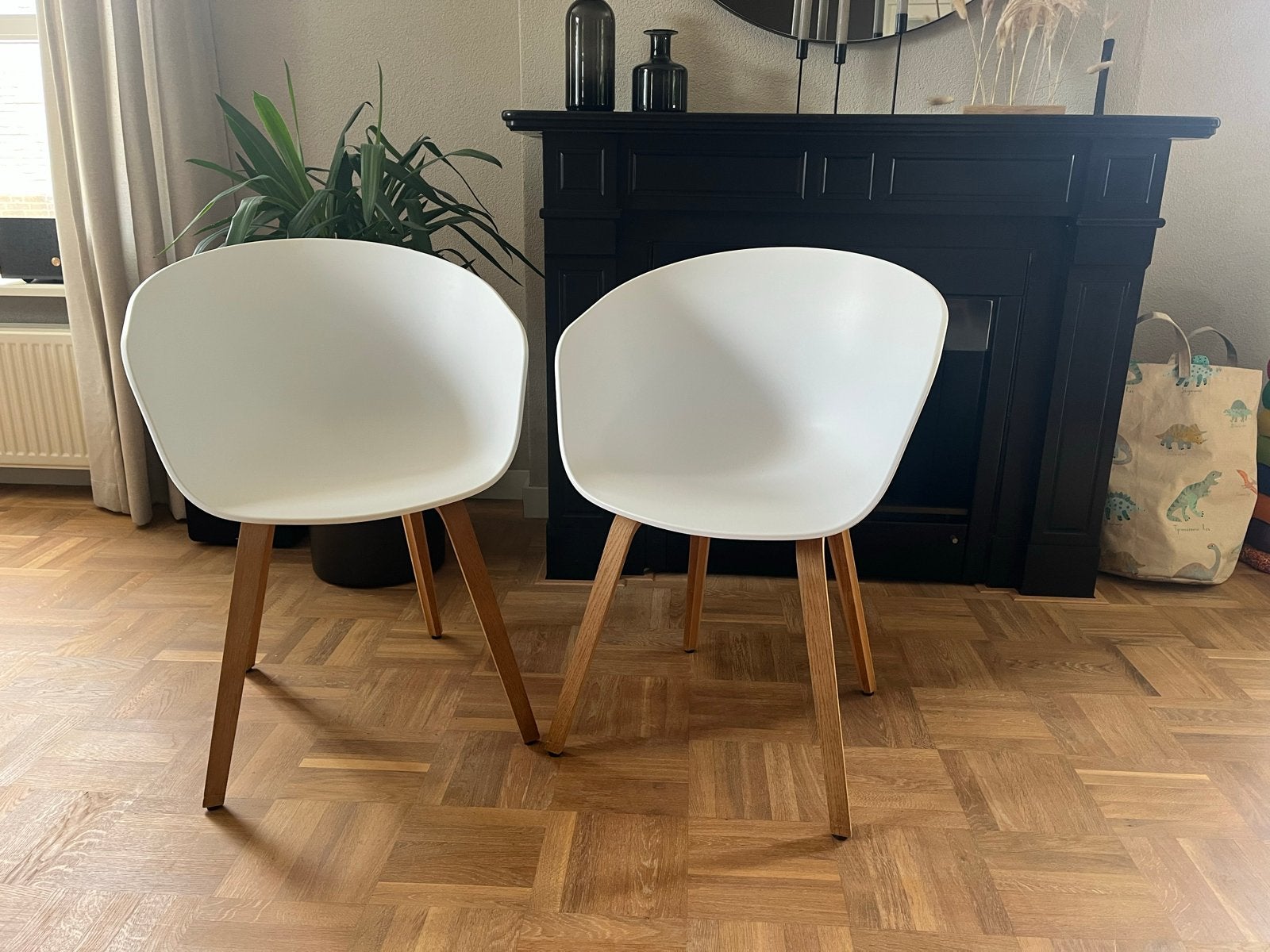 HAY AAC22 Stoelen - Set van 2, Ophalen, Gebruikt, Twee, Wit