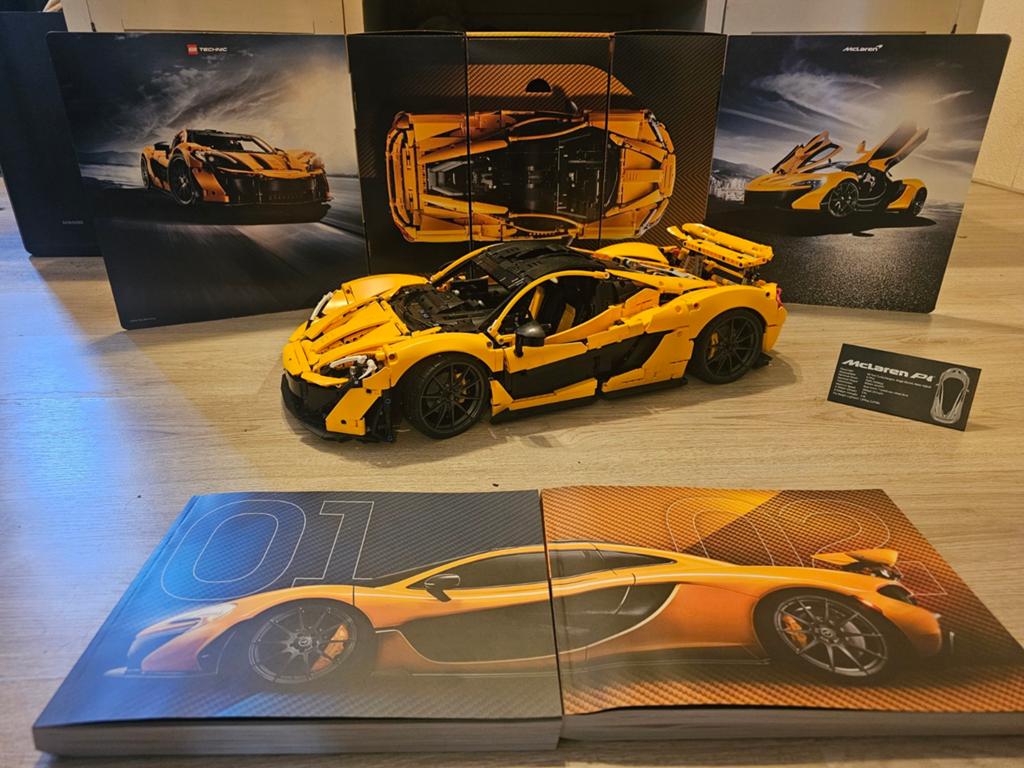 Lego Technic McLaren P1 1:8 Bouwset, Ophalen of Verzenden, Zo goed als nieuw