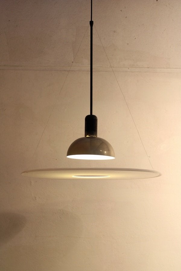 Achille Castiglioni frisbi vintage design lamp flos 1978, Ophalen, Gebruikt, -, _