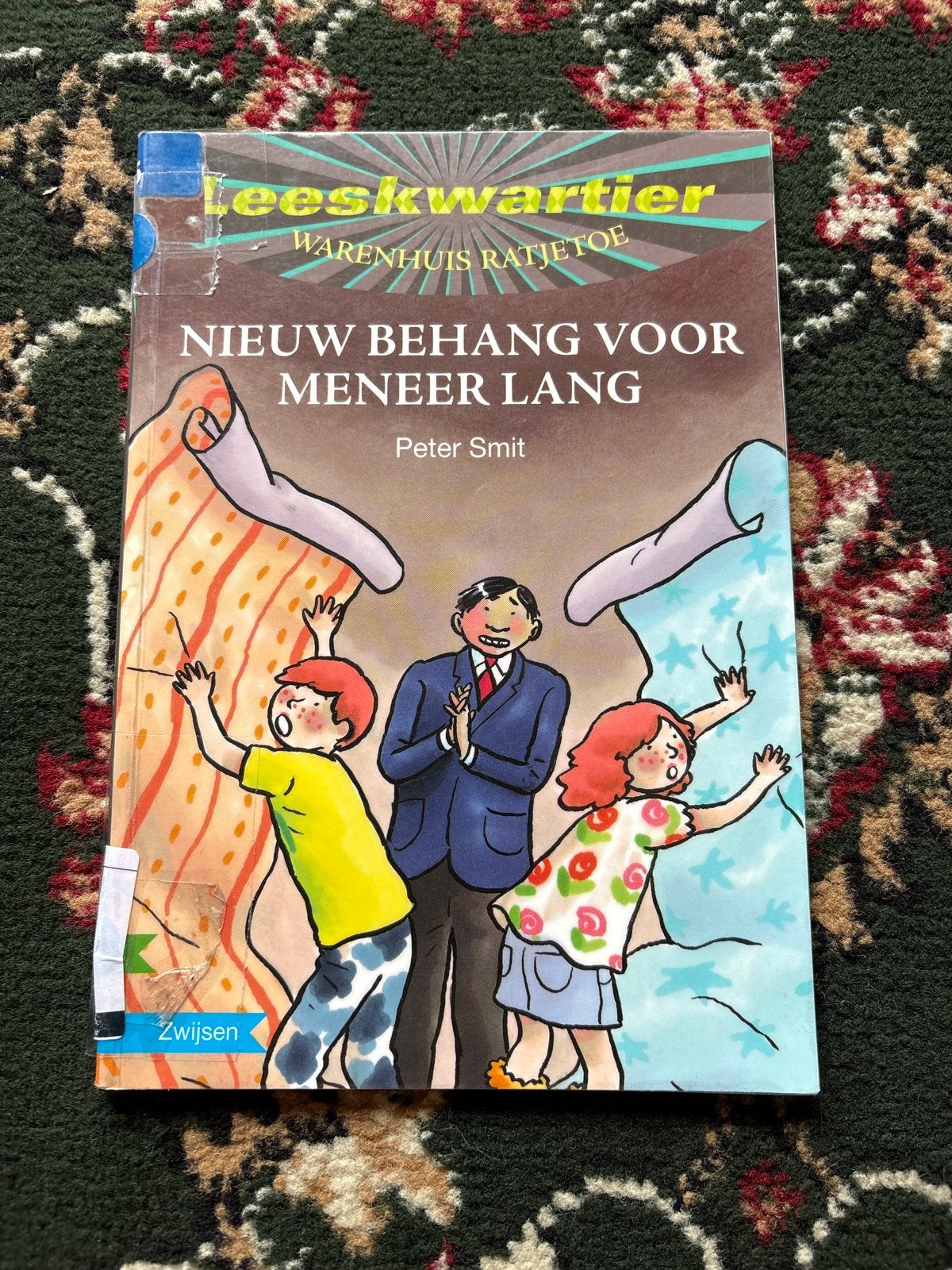 Leeskwartier: Nieuw Behang voor Meneer Lang, Ophalen of Verzenden, Gelezen, Fictie