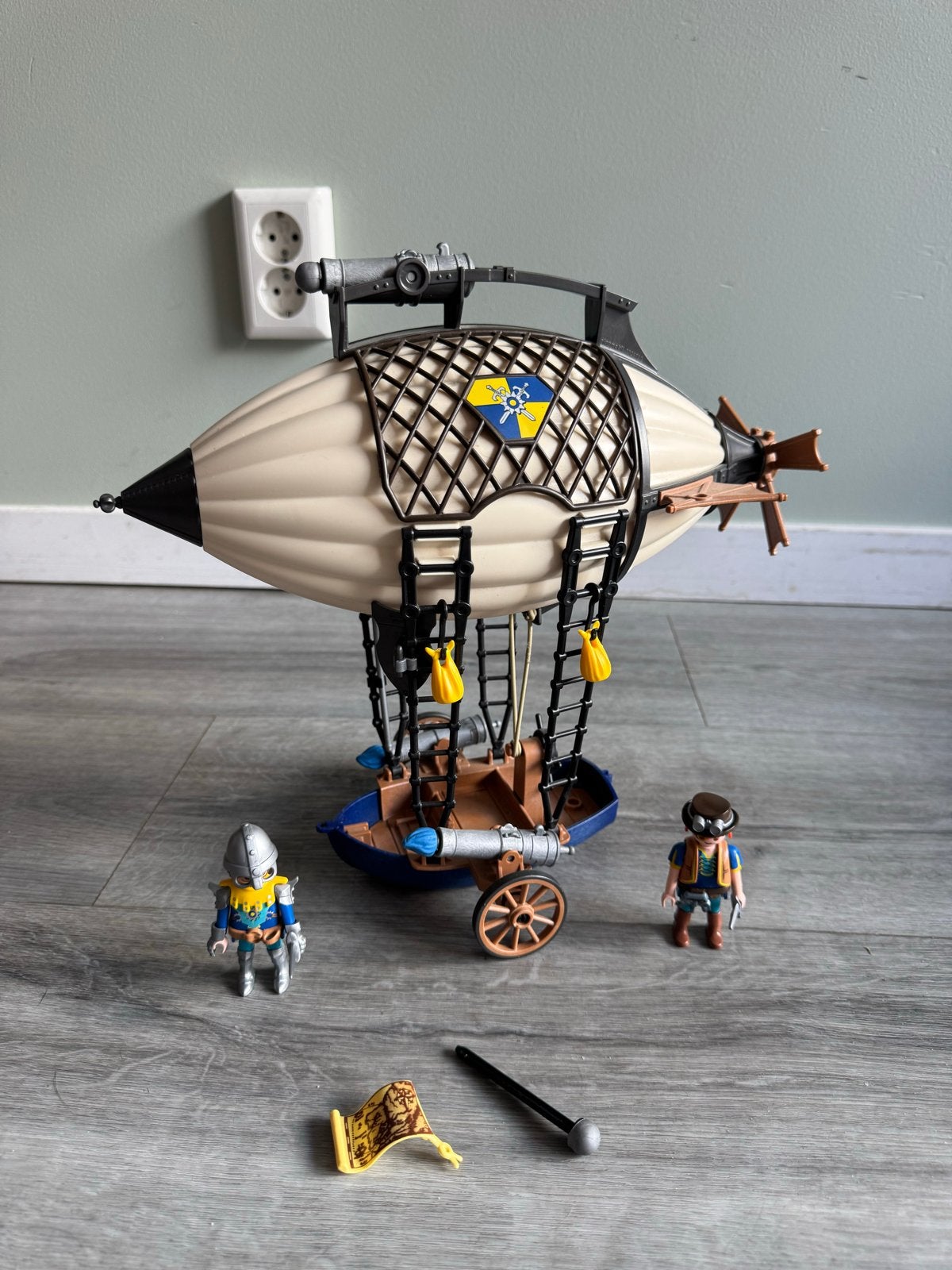 Playmobil Novelmore Dario’s Zappelin, Complete set, Voertuig, Ophalen of Verzenden, Zo goed als nieuw