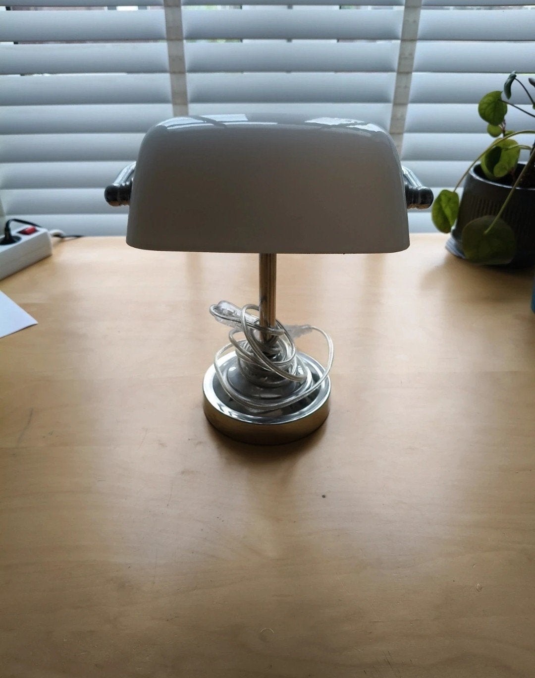 Lucide Banker bureaulamp (notarislamp), 30 cm, E14 (klein), Ophalen of Verzenden, Zo goed als nieuw