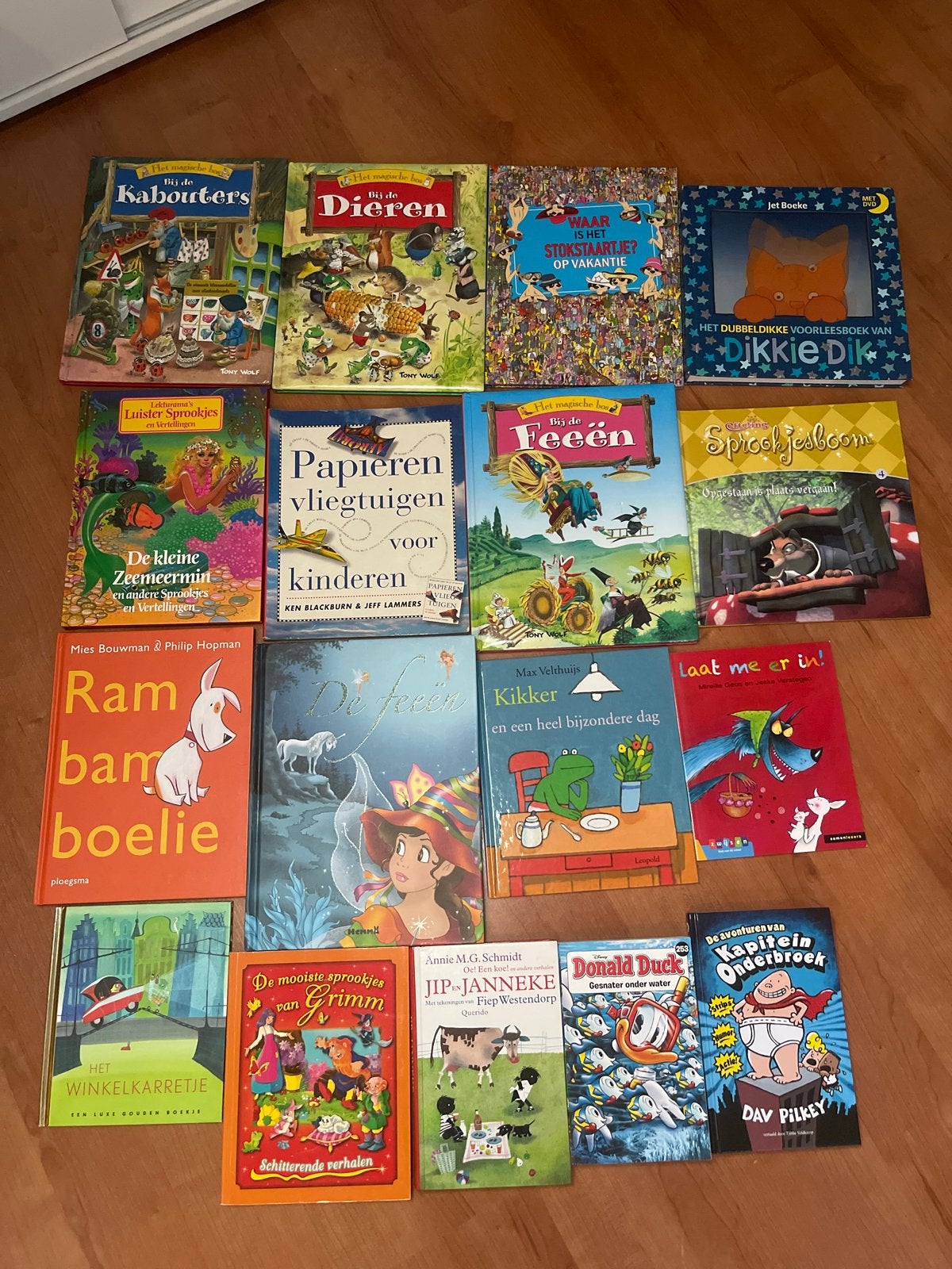 Grote collectie kinderboeken (40+ stuks), Ophalen, Gelezen, Sprookjes