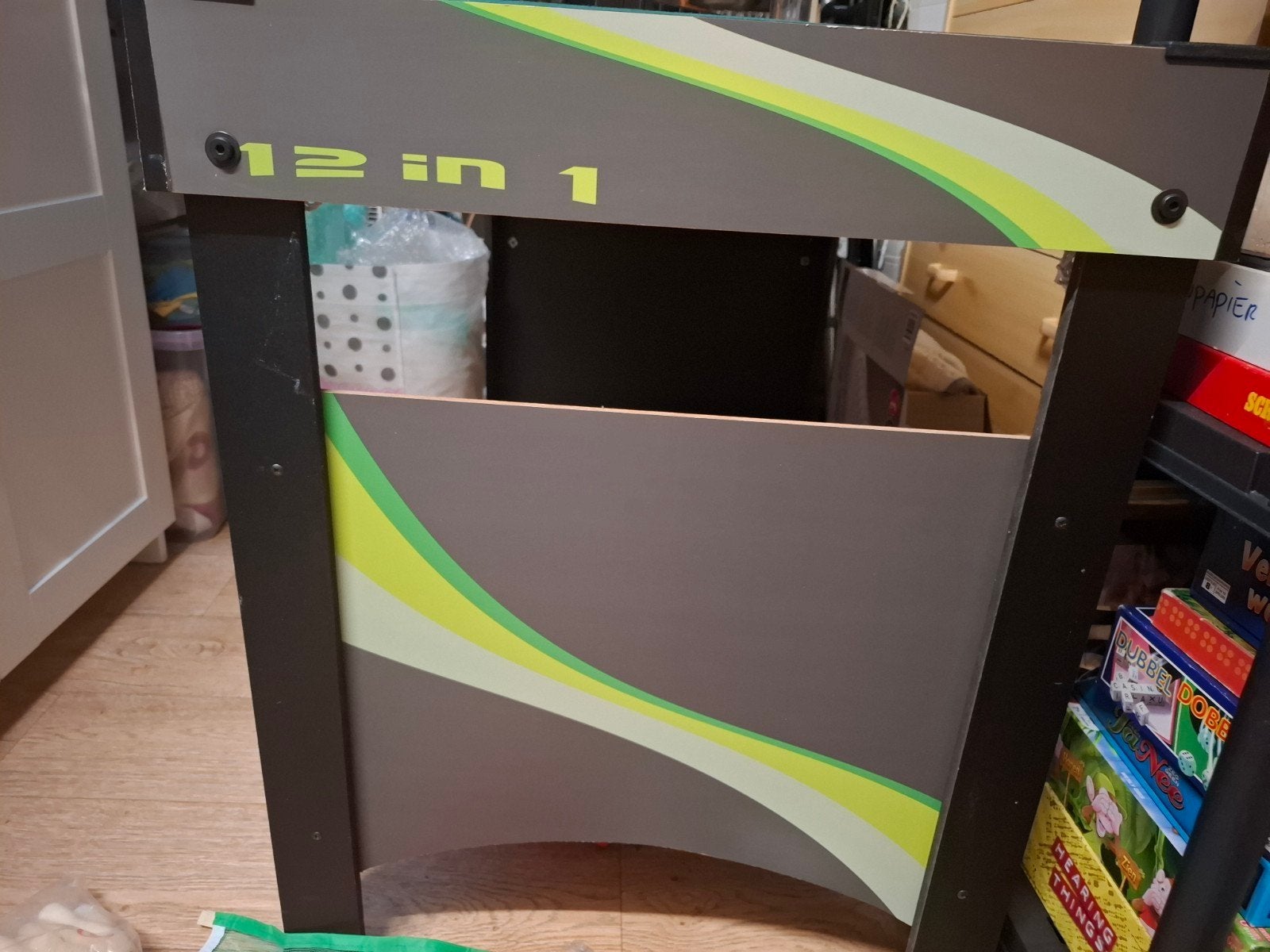 12-in-1 Multi-game Speeltafel Compleet en Zo Goed als Nieuw, Ophalen, Zo goed als nieuw, Onbekend