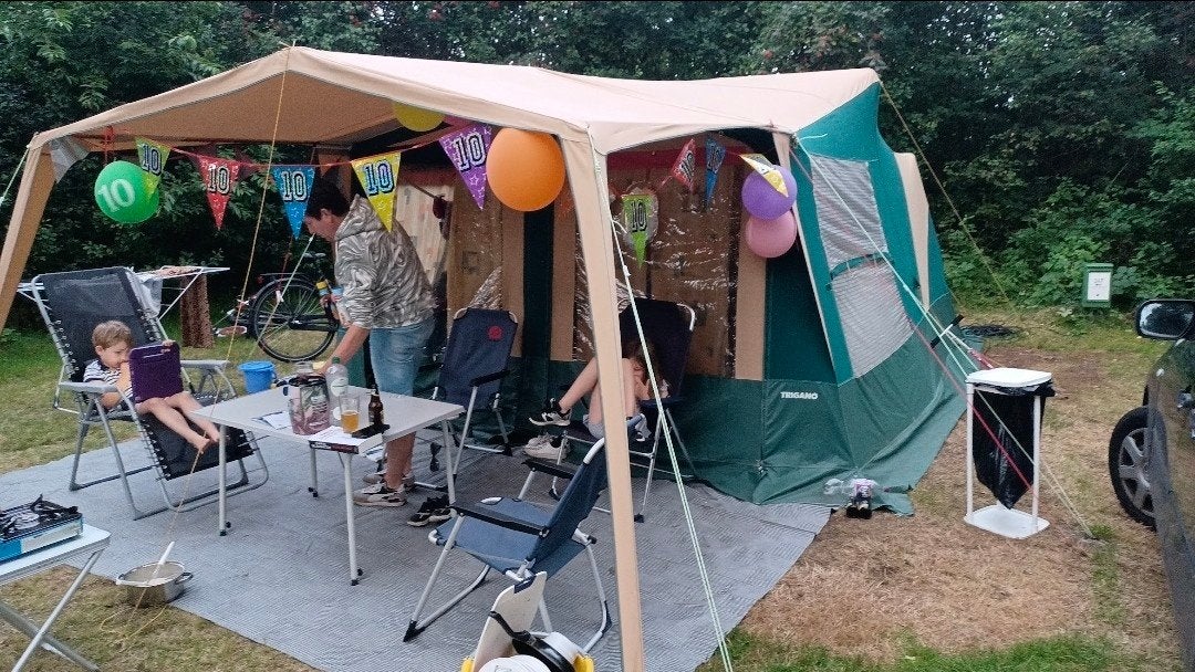 Vouwwagen Trigano Odyssee, Caravans en Kamperen, Vouwwagens, Ophalen, Trigano, Aanwezig, Tot en met 5