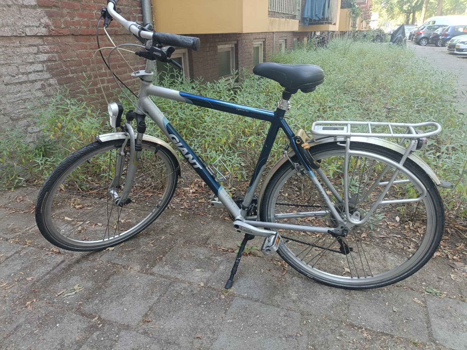 Giant LightseriesDX fiets, 28", L Frame, Shimano Deore, 9x3, Ophalen, 28 inch, Gebruikt, Vering