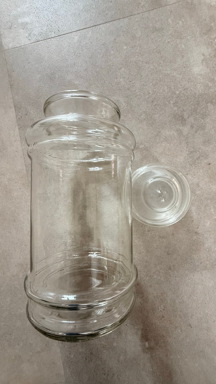 Glazen pot met deksel - Voorraadpot, Ophalen, Met deksel, Rond, Glas