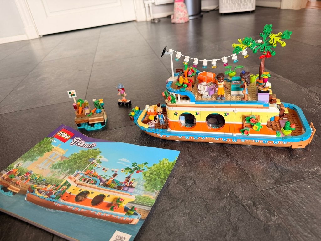 Lego Friends 41702 Woonboot Vakantie - COMPLEET, Inclusief instructies, Lego, Friends, Ophalen of Verzenden