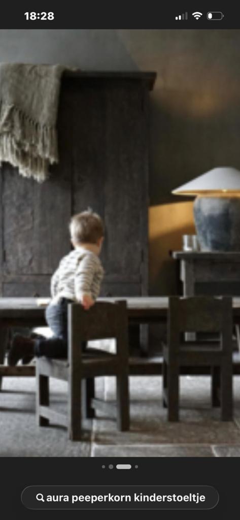 Aura Peeperkorn kinder stoel., Ophalen of Verzenden, Nieuw, Eén