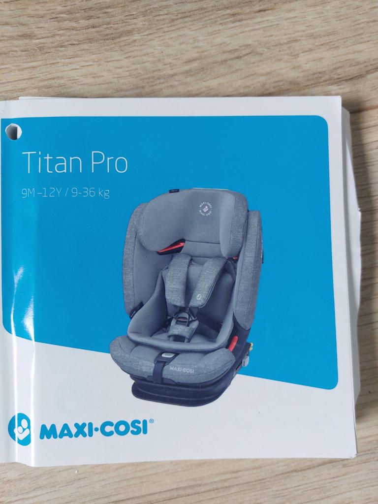 Autostoel titan pro maxi cosi 1 2 3 autostoeltje isofix, Kinderen en Baby's, Autostoeltjes, Ophalen, Zo goed als nieuw, 9 t/m 36 kg