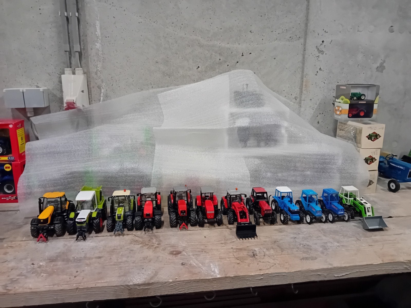 Miniaturen siku, britains, ertl,.., Verzenden, Tractor of Landbouw, Britains
