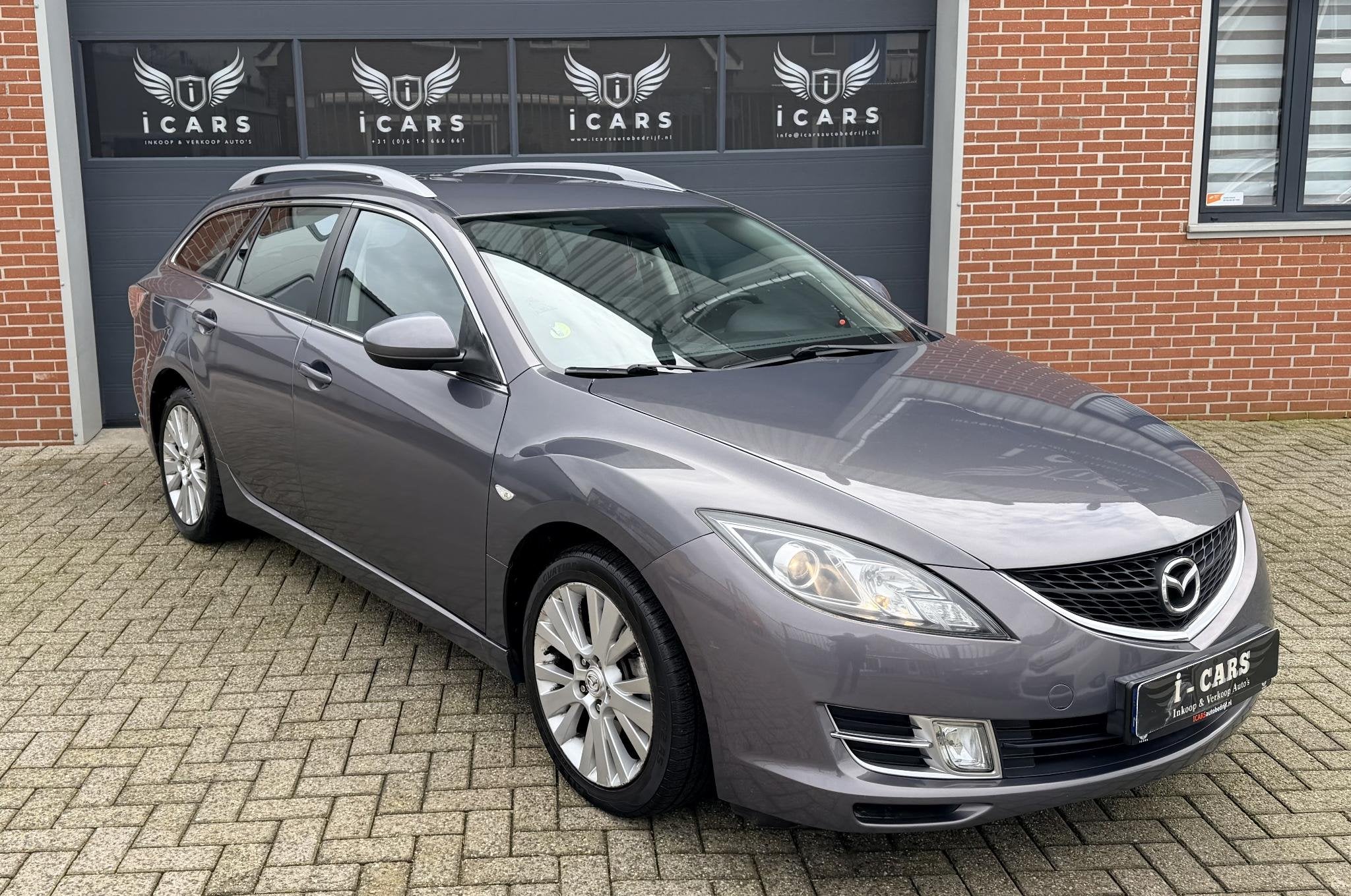 Mazda 6 Sportbreak 2.0 S-VT TS Trekhaak Cruise Airco, 1330 kg, Stof, Gebruikt, 4 cilinders