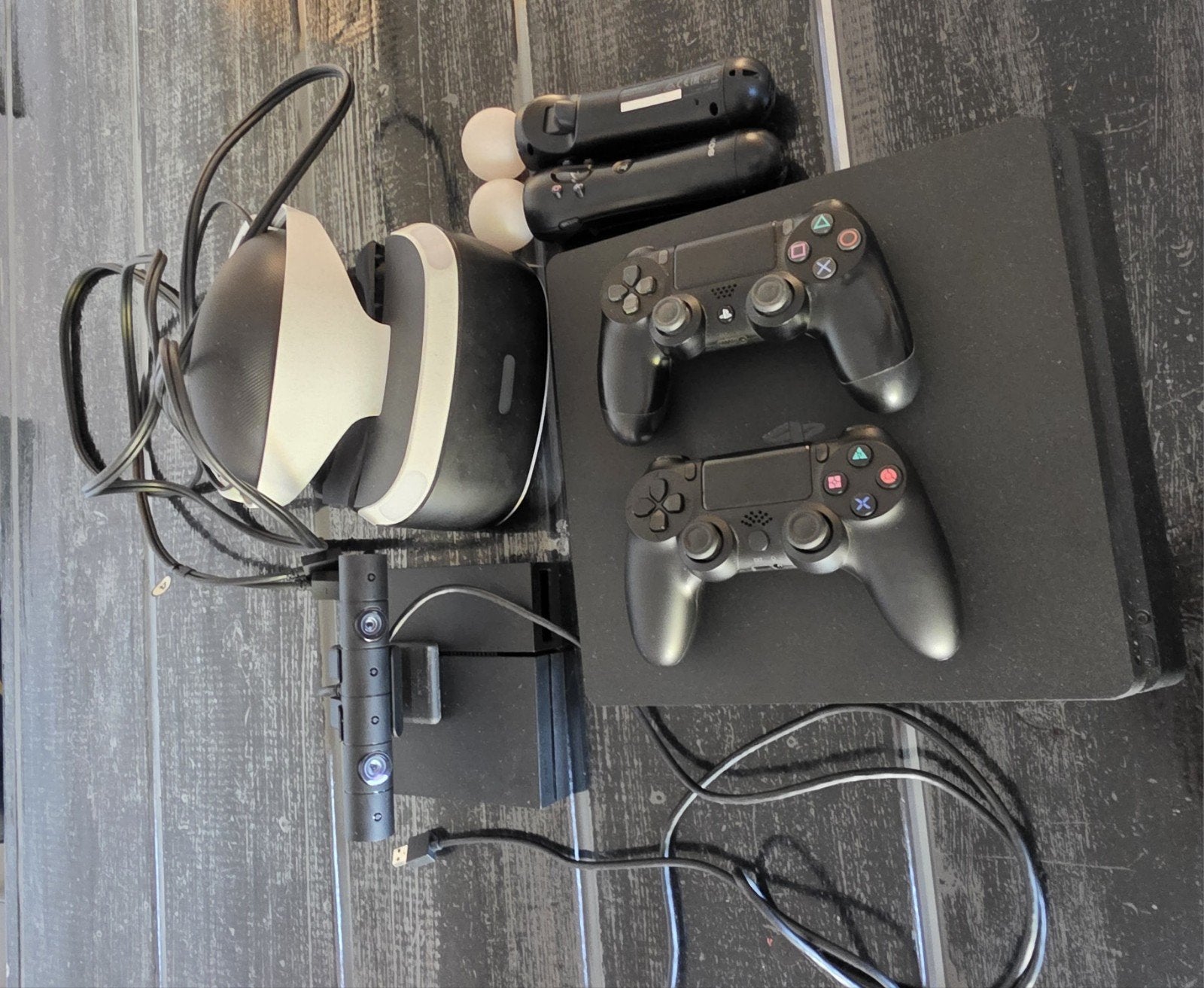 Ps4 slim 500gb, Met 2 controllers, Ophalen of Verzenden, Slim, 500 GB