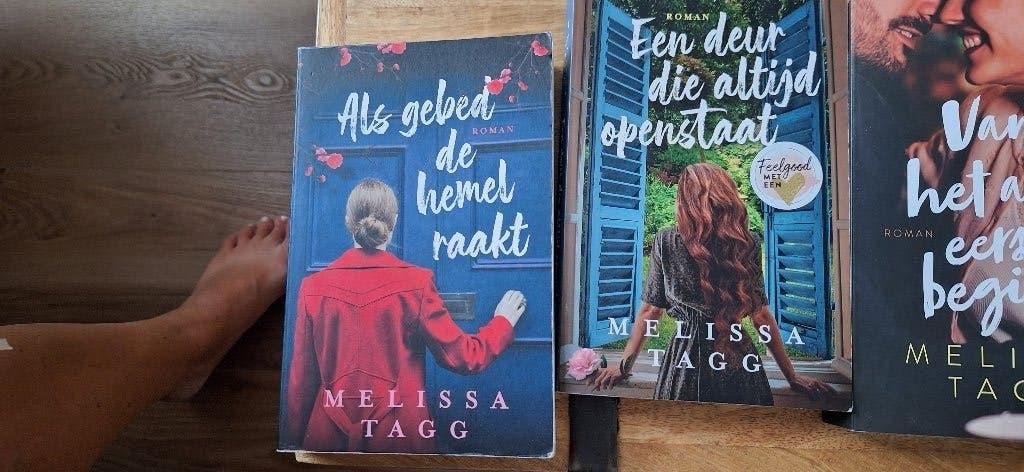melissa tagg boeken, Ophalen of Verzenden, Gelezen
