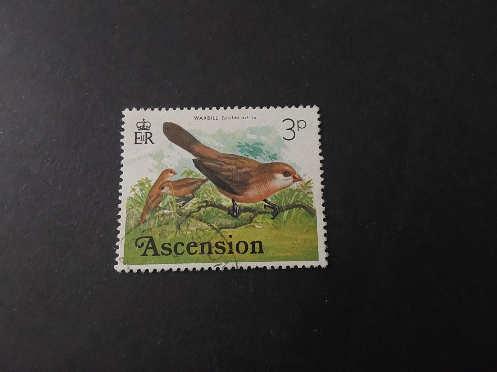 Ascension, SG 201, Verzenden, Gestempeld