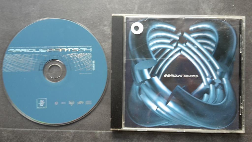 CD - Serious Beats 34 - Mist CD1 en voorcover, Cd's en Dvd's, Cd's | Dance en House, Ophalen of Verzenden, Zo goed als nieuw