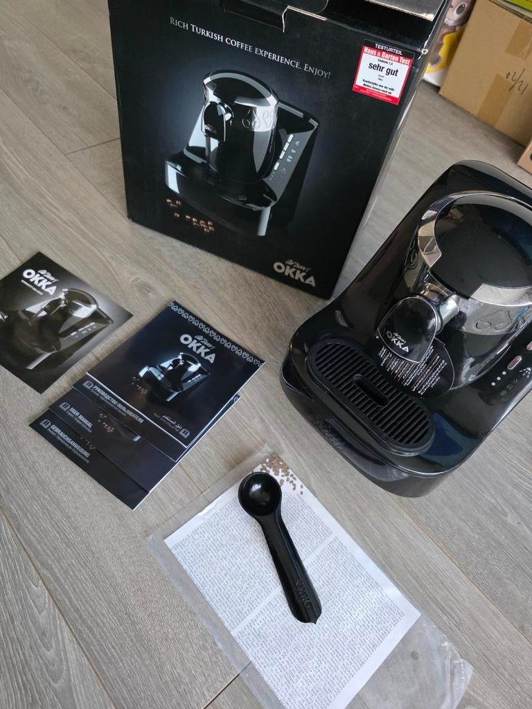 Arzum okka turkse koffiemaker, Afneembaar waterreservoir, Koffiemachine, Gemalen koffie, Ophalen of Verzenden
