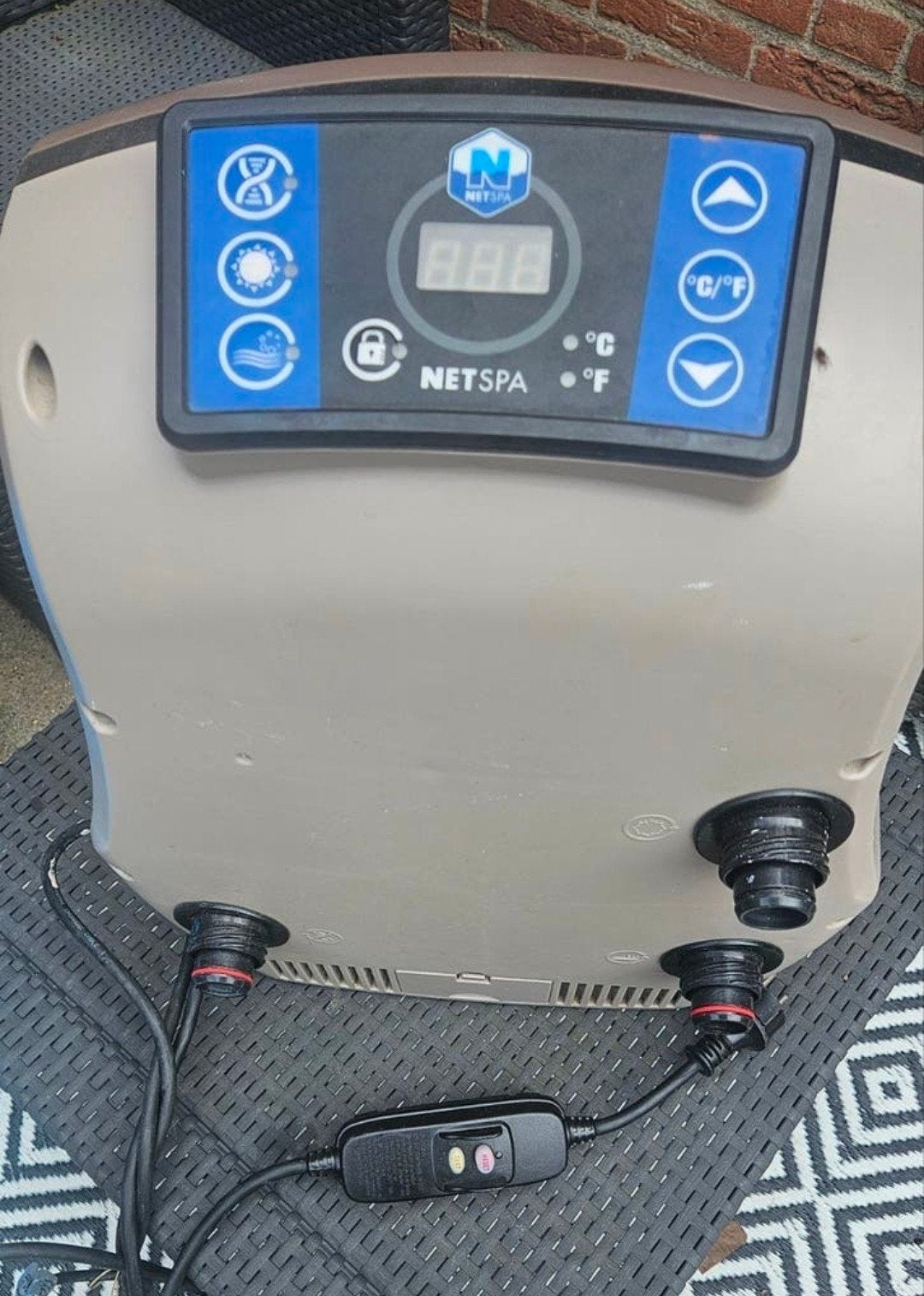 jacuzzi netspa pomp, Ophalen of Verzenden, Gebruikt, Pomp, Opblaasbaar