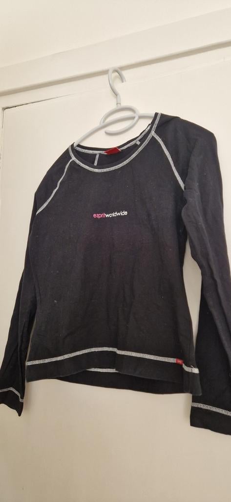 Damesshirt, zwart, Esprit, maat M, Maat 38/40 (M), Zwart, Ophalen of Verzenden, Lange mouw