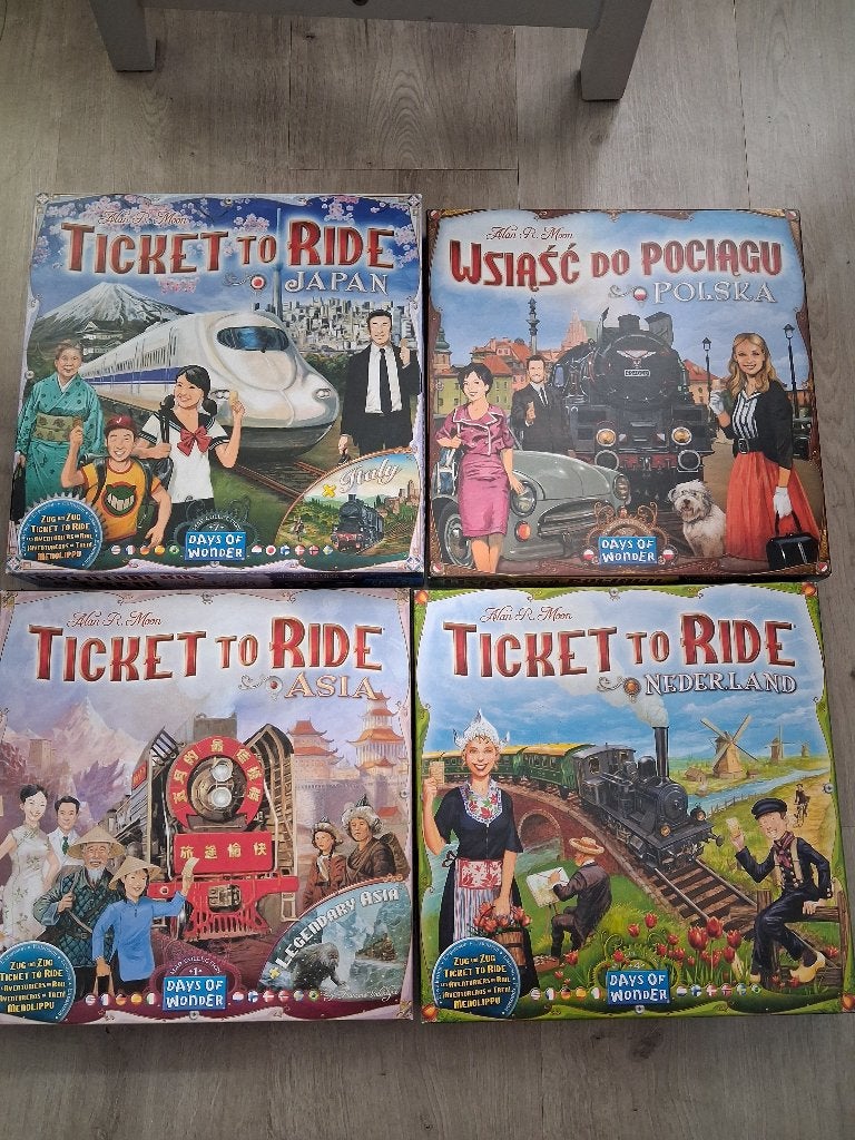 Ticket to ride LEEG dozen, Hobby en Vrije tijd, Gezelschapsspellen | Bordspellen, Ophalen of Verzenden, Nieuw