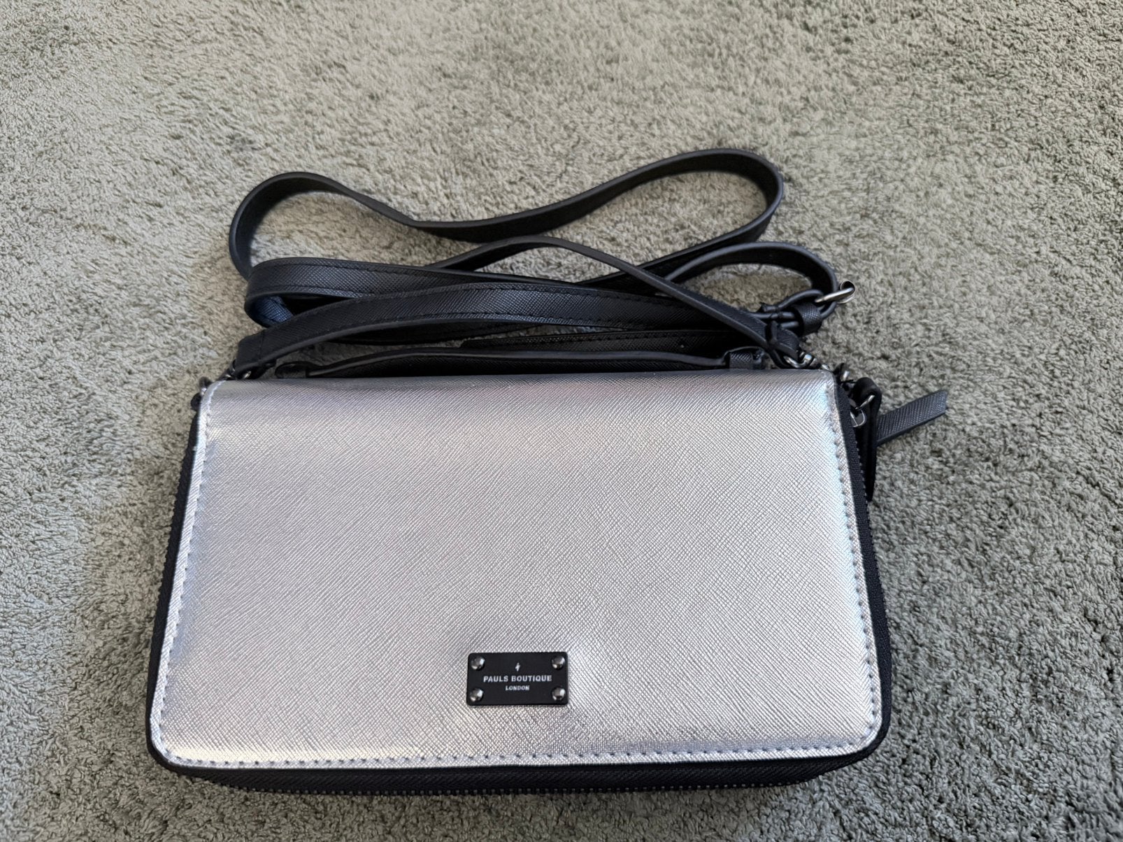 Nieuw: tas portemonnee Pauls Boutique LONDON saffiano leer, Ophalen of Verzenden, Zo goed als nieuw, DS Lite
