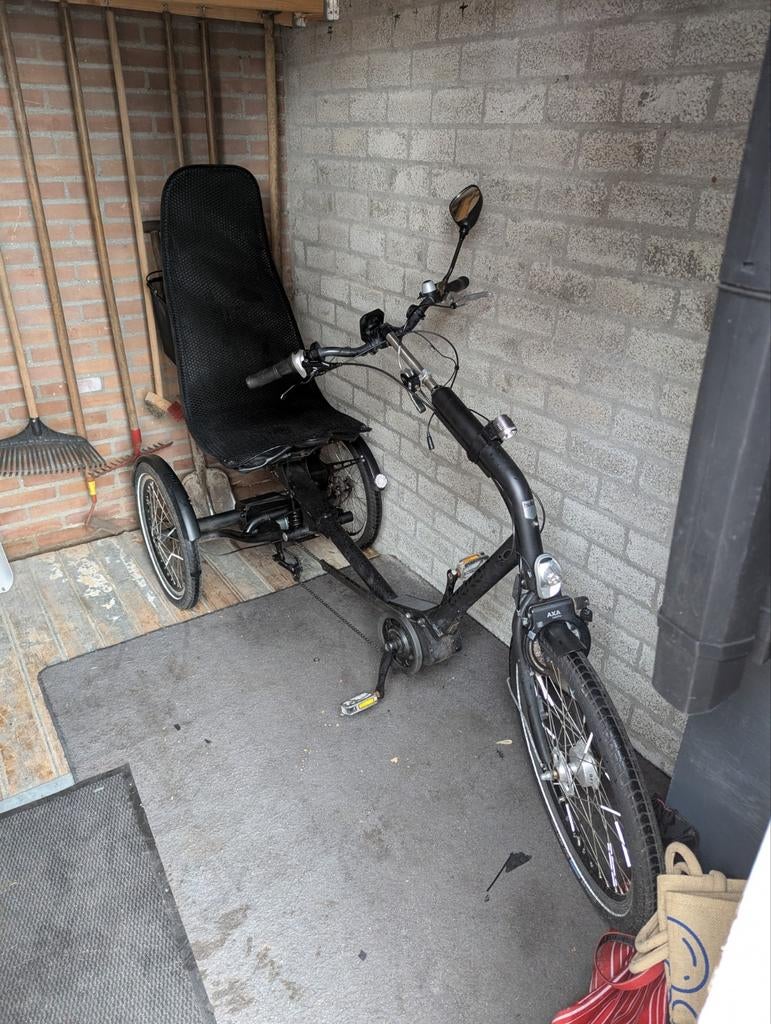 Huka Cortes/Cratos driewieler met elektrische ondersteuning, Fietsen en Brommers, Fietsen | Driewielfietsen, Ophalen, Gebruikt