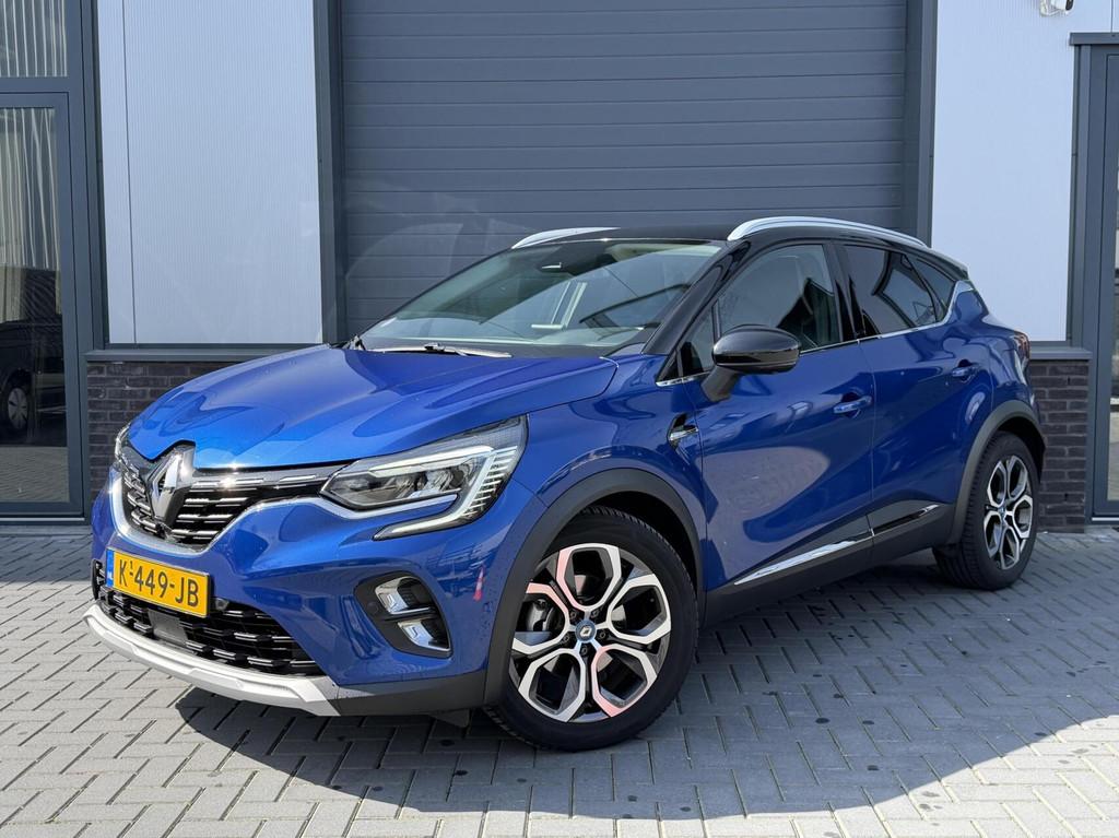 Renault Captur 1.6 E-Tech Plug-in Hybrid Serie Limité E-TEC, Auto's, Renault, 77 km/l, 4 cilinders, Met garantie (alle), Blauw