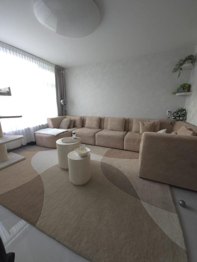 Vloerkleed xl, Huis en Inrichting, Ophalen of Verzenden, Zo goed als nieuw, Modern, japandi