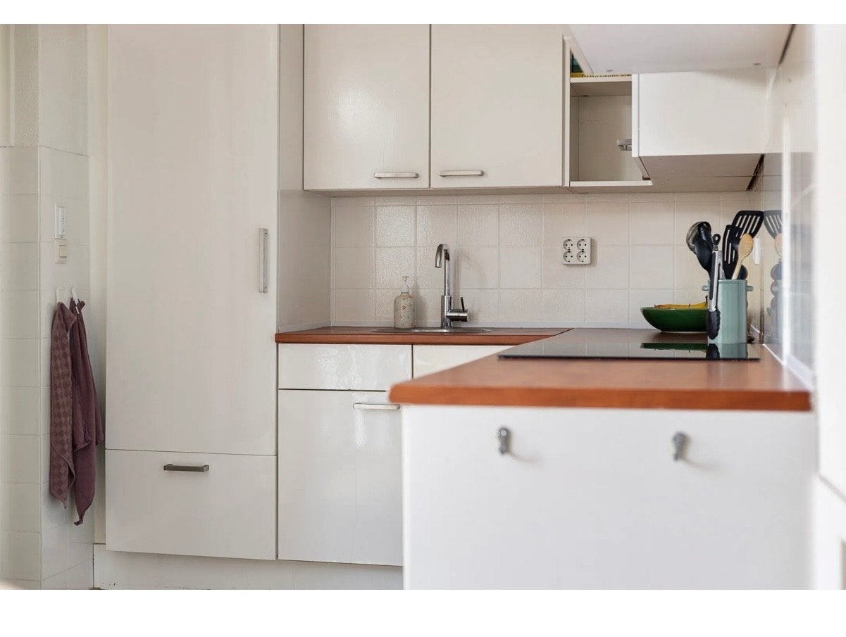 Keuken inclusief recente inbouwapparatuur – Bosch & Zanussi, Ophalen, Gebruikt, Hoekkeuken