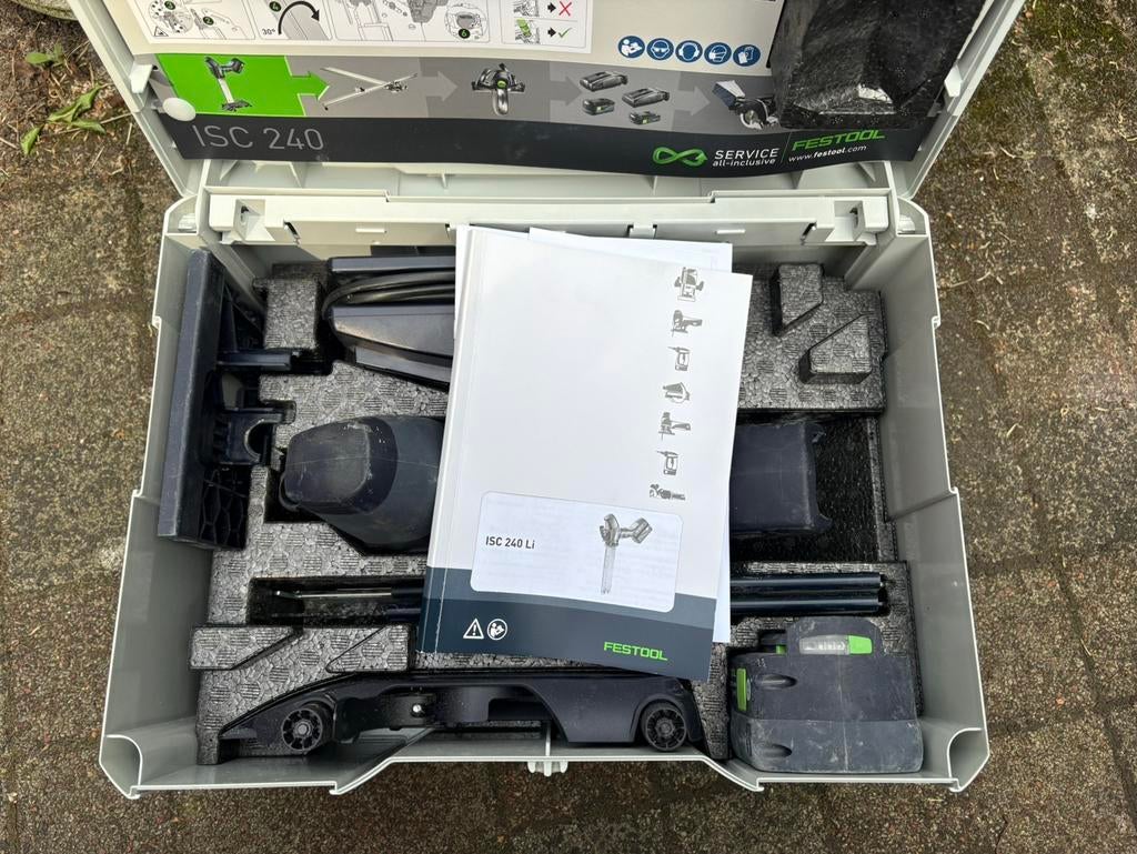 Festool ISC 240 isolatiezaag, Invalzaag, Ophalen of Verzenden, Zo goed als nieuw, 30 tot 70 mm