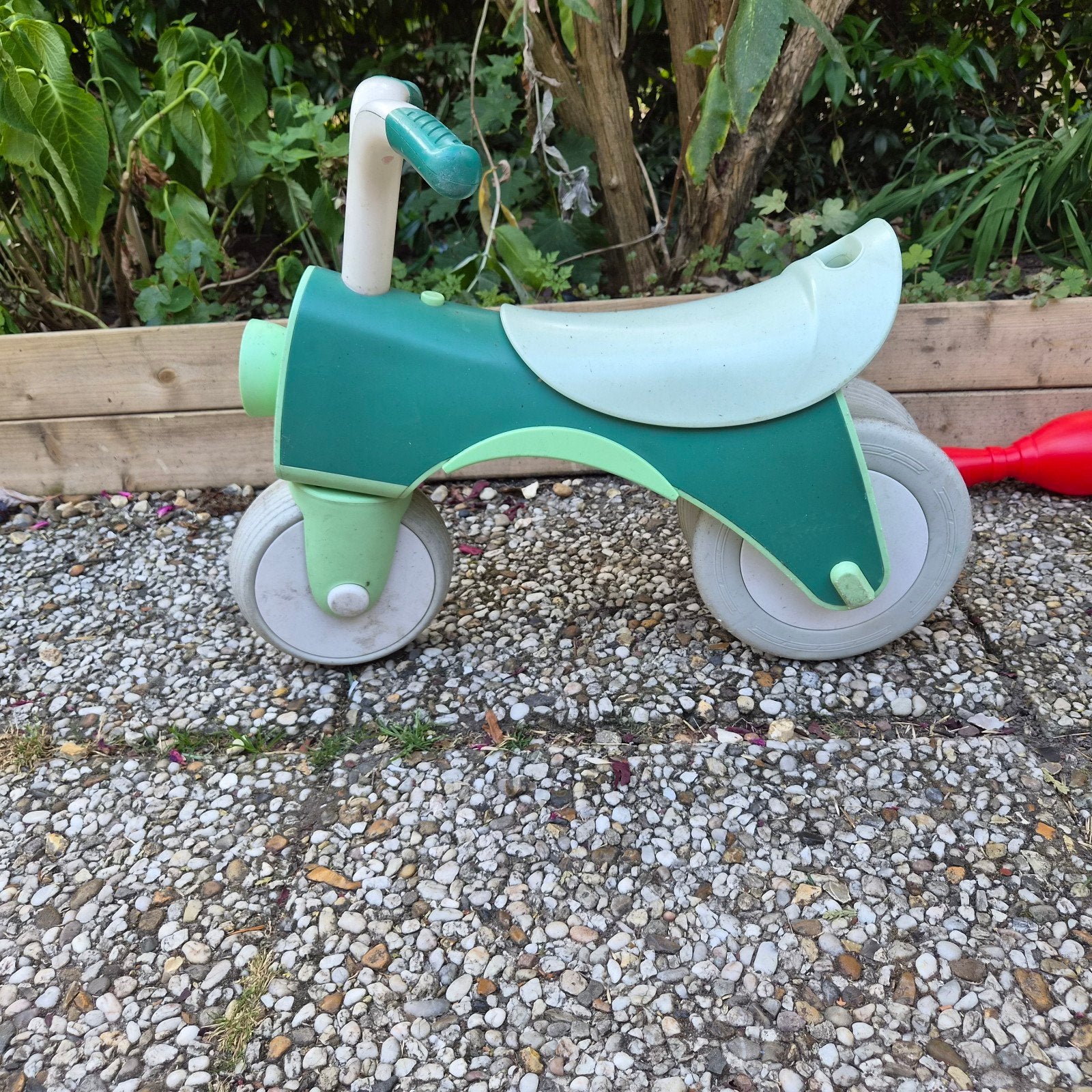 Groene loopfiets voor kinderen, Ophalen of Verzenden, Gebruikt, Loopfiets
