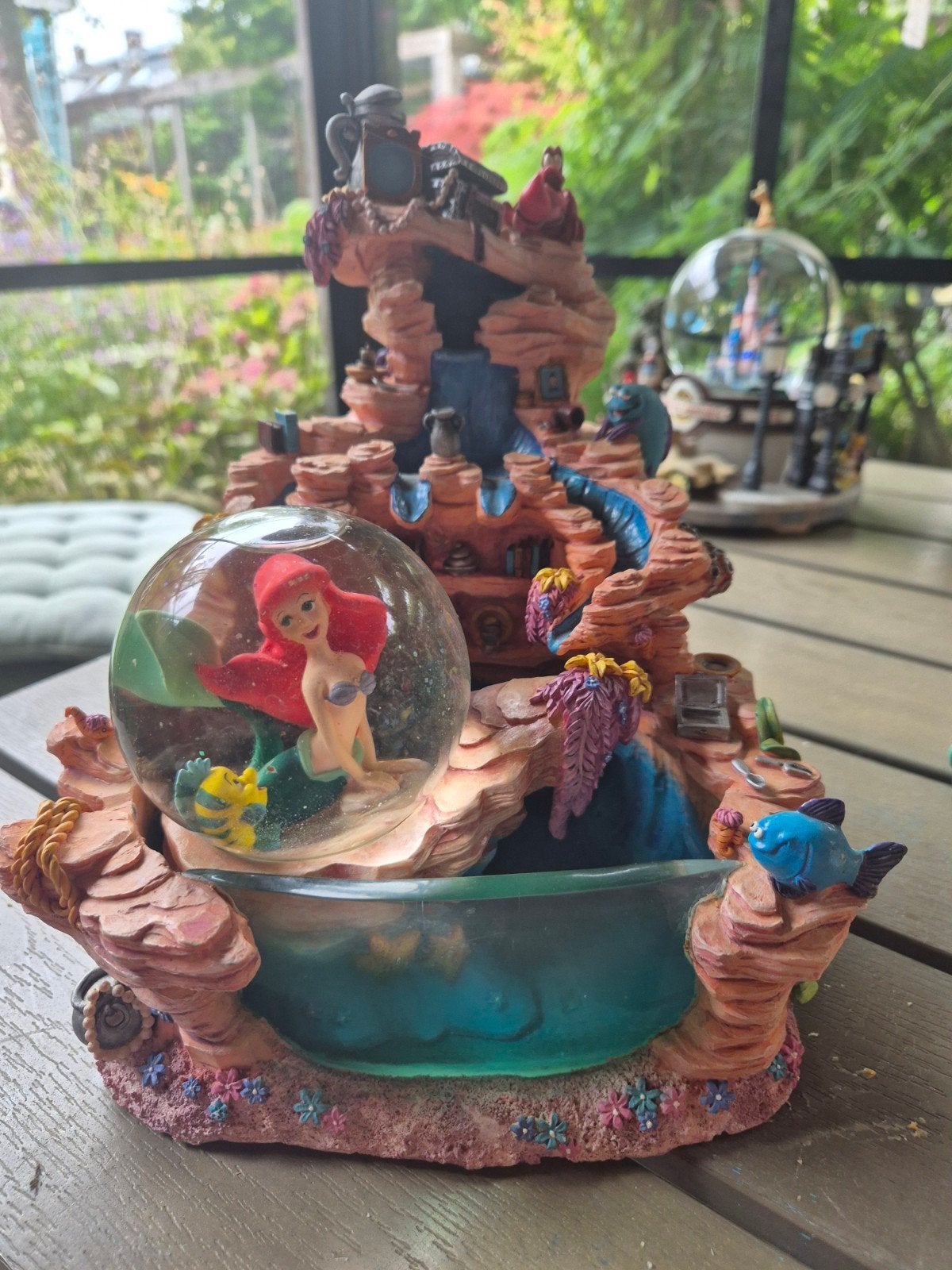 Prachtige Ariel waterval snowglobe, Verzamelen, Ophalen