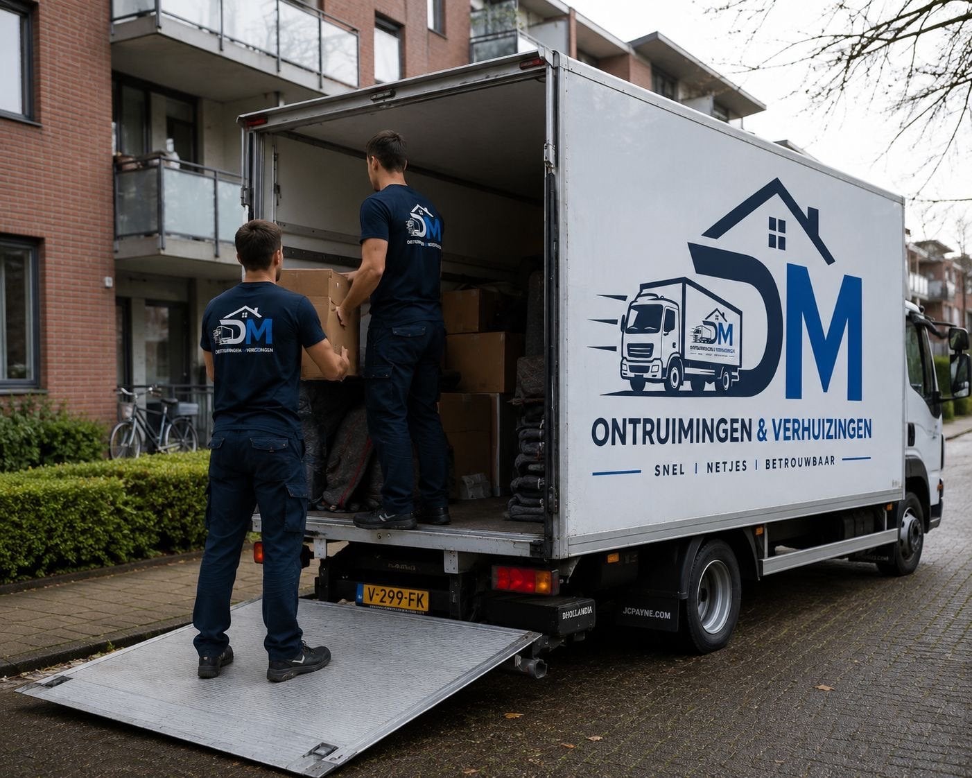 Verhuizingen & ontruimingen, Opslag