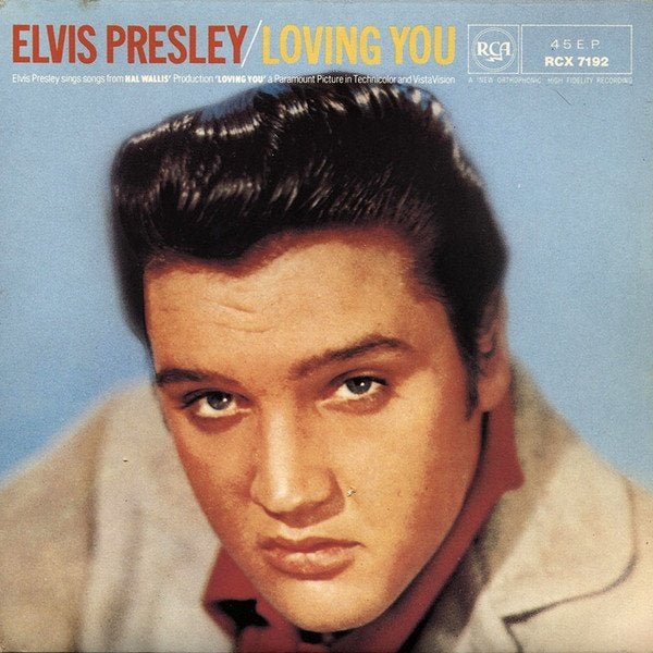 Elvis Presley - EP Loving You - UK, Cd's en Dvd's, Vinyl Singles, Overige genres, 7 inch, Ophalen of Verzenden, Zo goed als nieuw