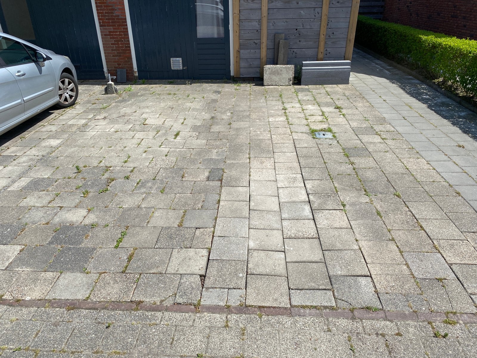 30m2 stoeptegels, Ophalen, 10 m² of meer
