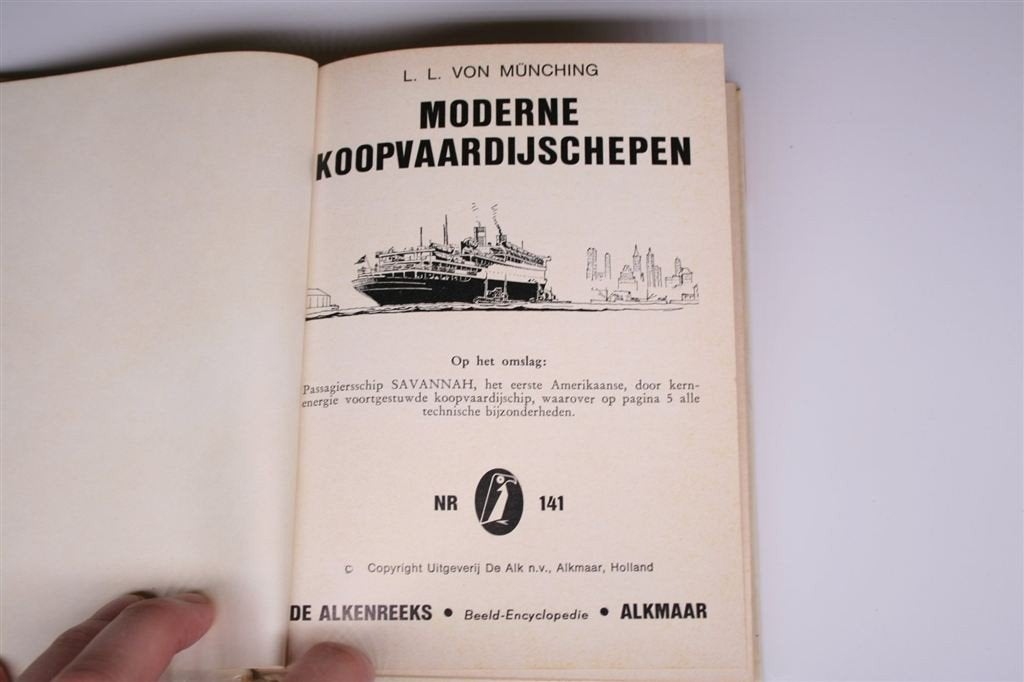 Moderne Koopvaardijschepen — Alkenreeks 141 [Vintage 1967], Gebruikt, N.v.t., N.v.t., Ophalen of Verzenden