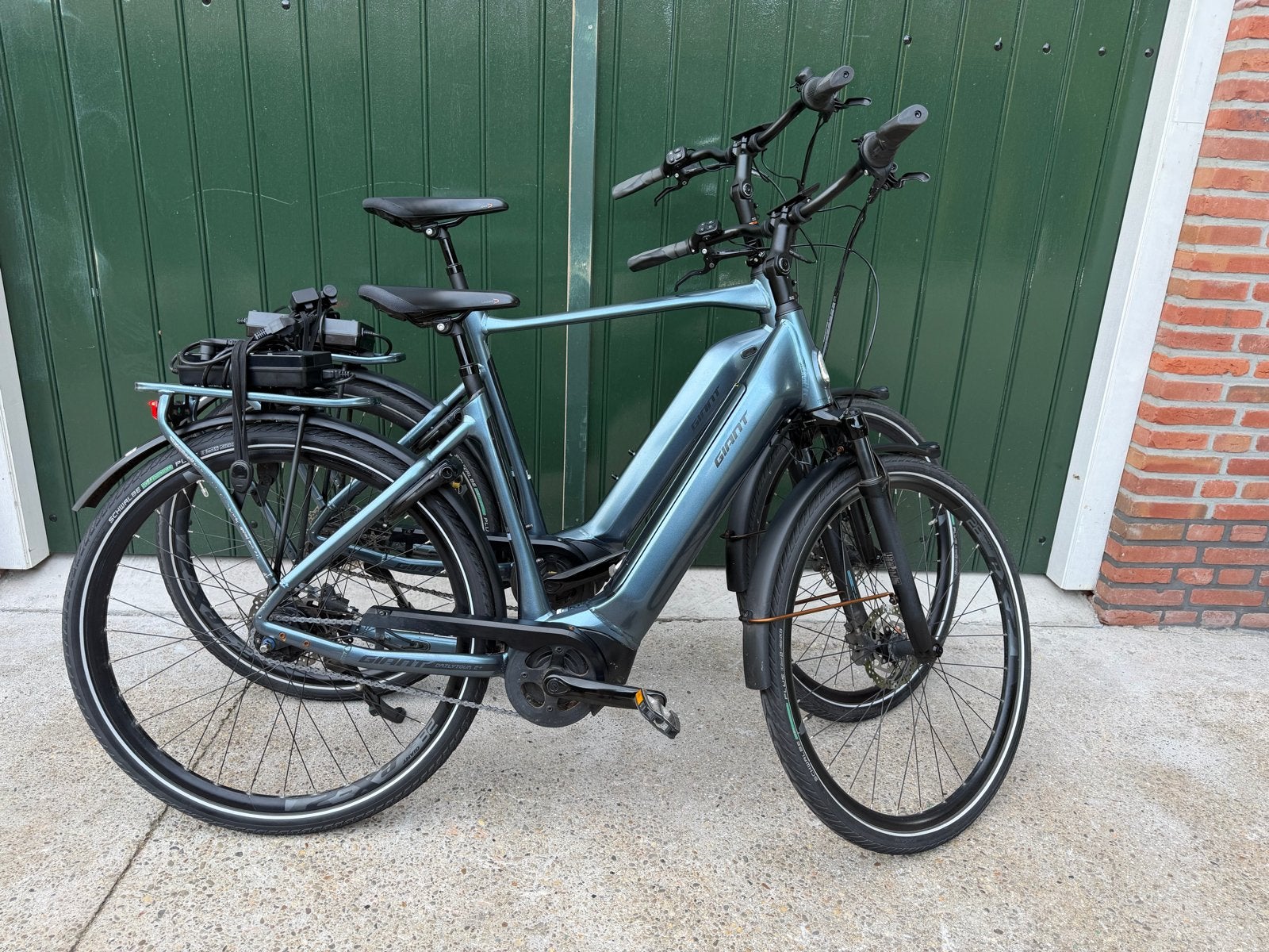 Giant Dailytour E+ met Yamaha middenmotor en 500Wh accu, Fietsen en Brommers, Elektrische fietsen, Zo goed als nieuw, 51 tot 55 cm