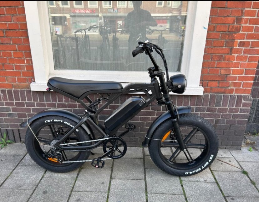 Stoere Fatbike E-bike - goede staat, Fietsen en Brommers, Overige merken, Ophalen of Verzenden, Zo goed als nieuw, Minder dan 47 cm