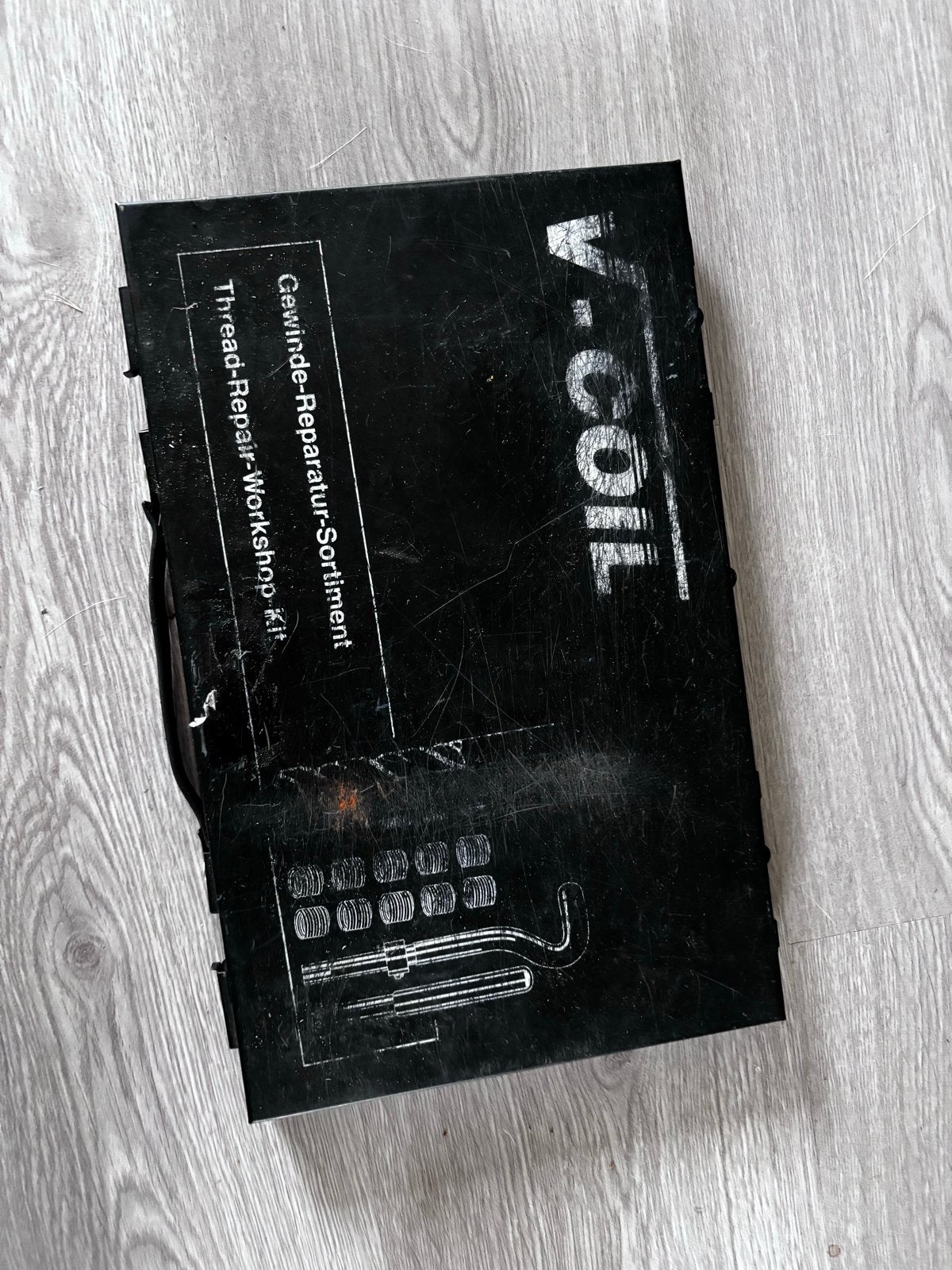 V-COIL Draadreparatieset - Gewindereparatur-Sortiment, Ophalen of Verzenden, Gebruikt, Overige typen, Overige merken