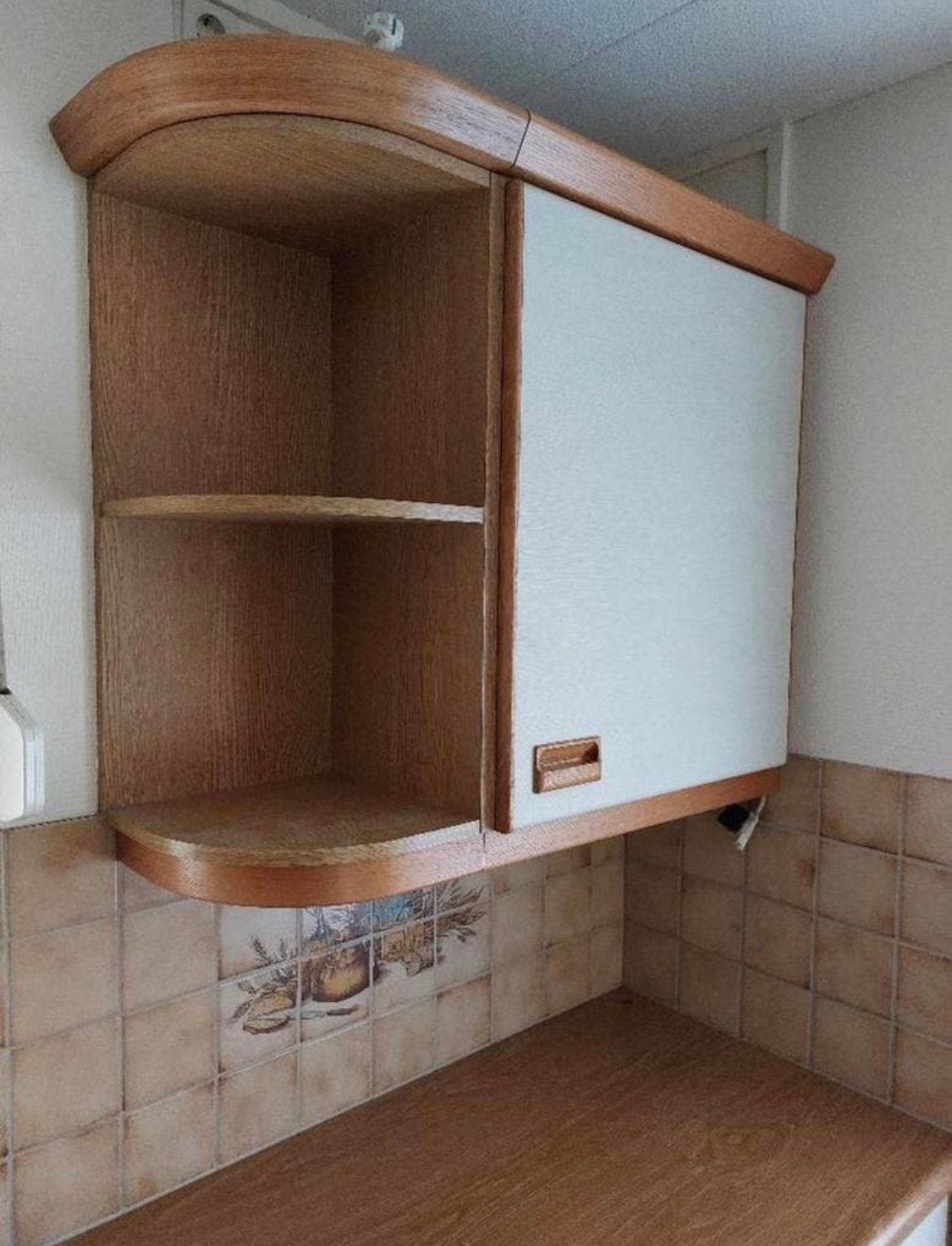 Set keukenkastje van het merk bruynzeel, Huis en Inrichting, Ophalen, Beige, 50 tot 100 cm, Zo goed als nieuw