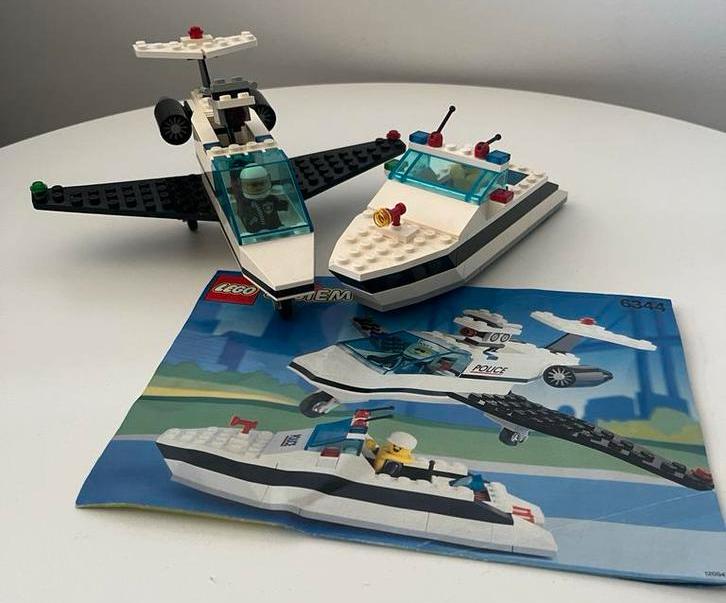 Lego 6344 Jet Speed Justice incl bouwinstructie, Lego, Ophalen of Verzenden, Inclusief minifiguren, Complete set