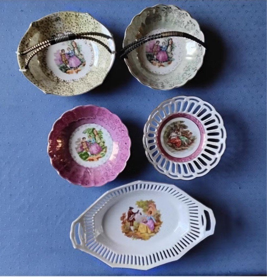 5 vintage schaaltjes, Ophalen